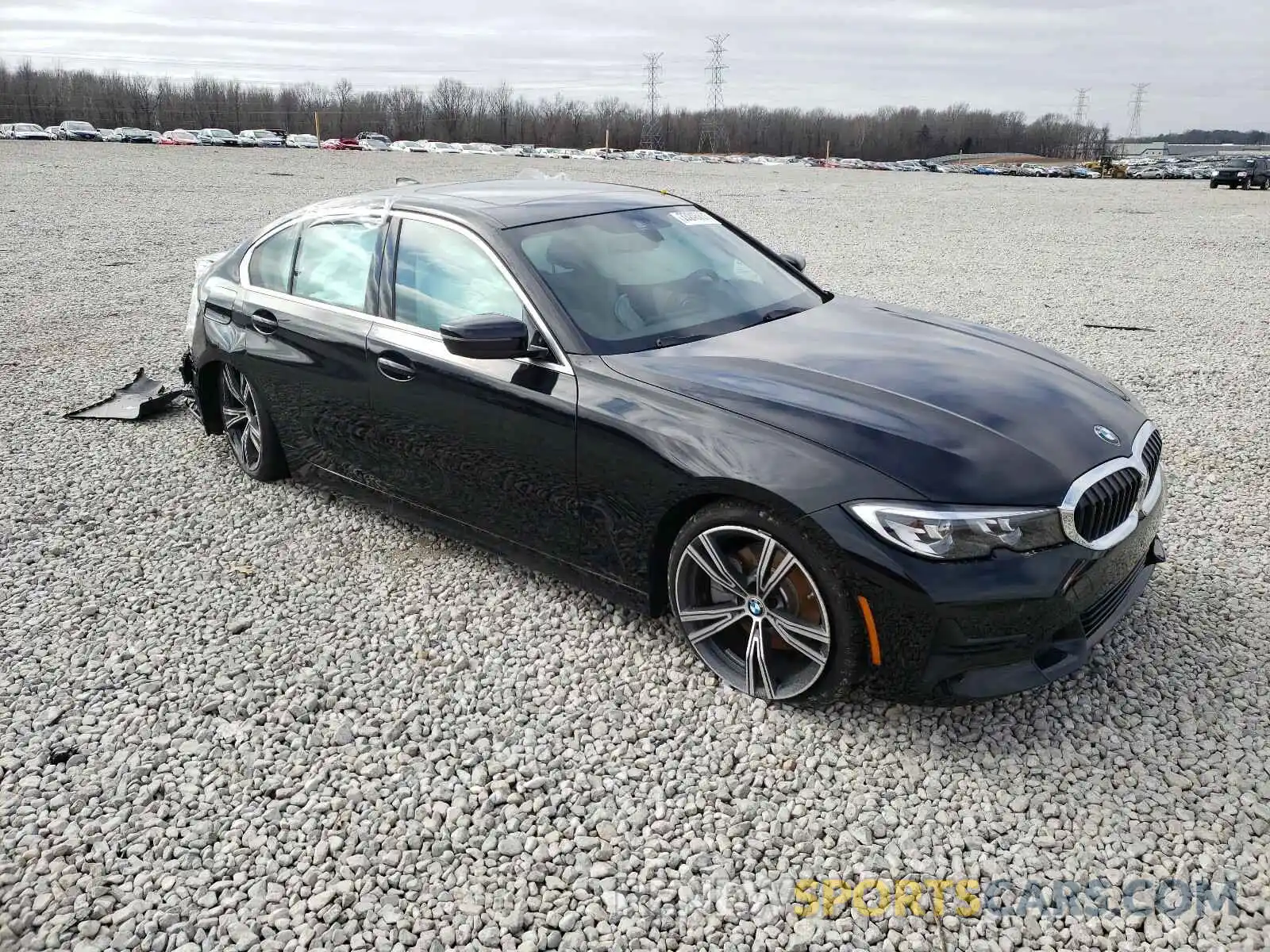 1 Photograph of a damaged car 3MW5R1J05L8B42898 BMW 3 SERIES 2020