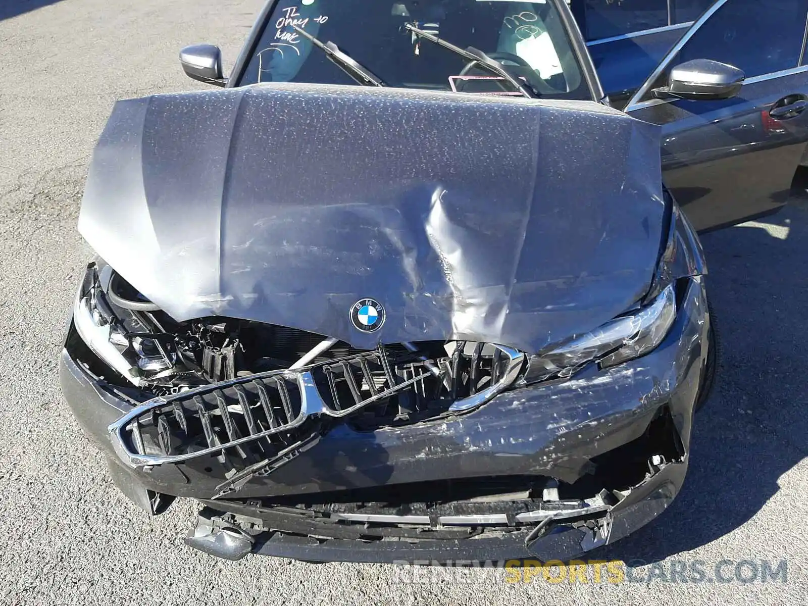 7 Фотография поврежденного автомобиля 3MW5R1J06L8B05133 BMW 3 SERIES 2020