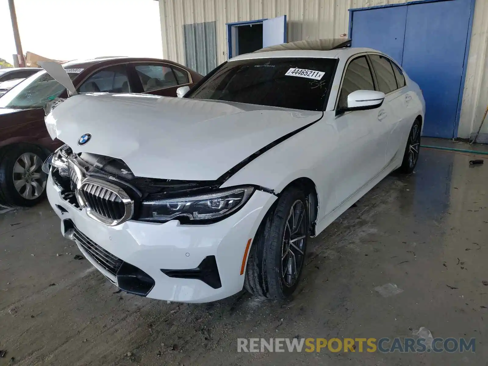 2 Photograph of a damaged car 3MW5R1J06L8B07707 BMW 3 SERIES 2020