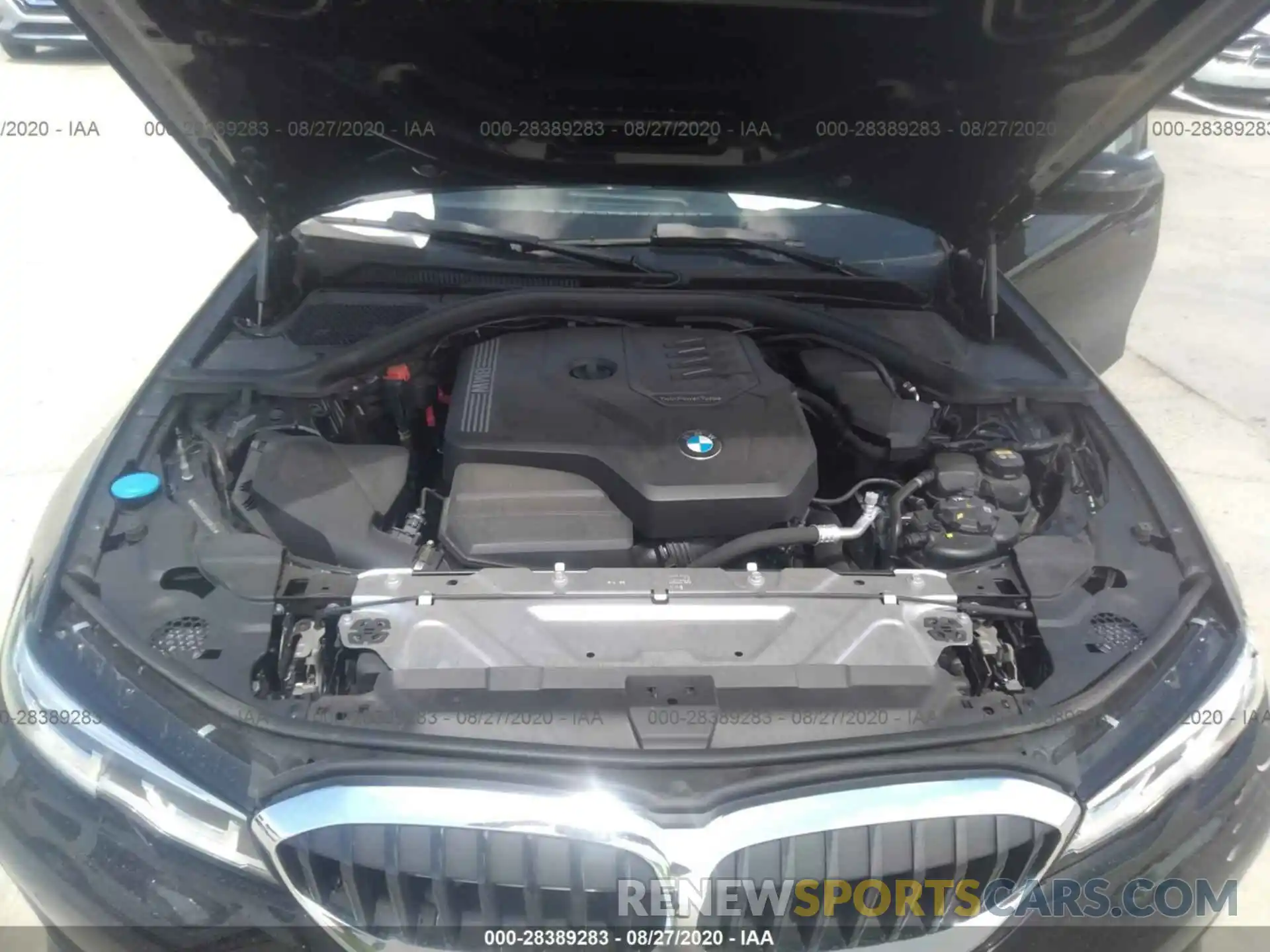 10 Фотография поврежденного автомобиля 3MW5R1J06L8B08405 BMW 3 SERIES 2020