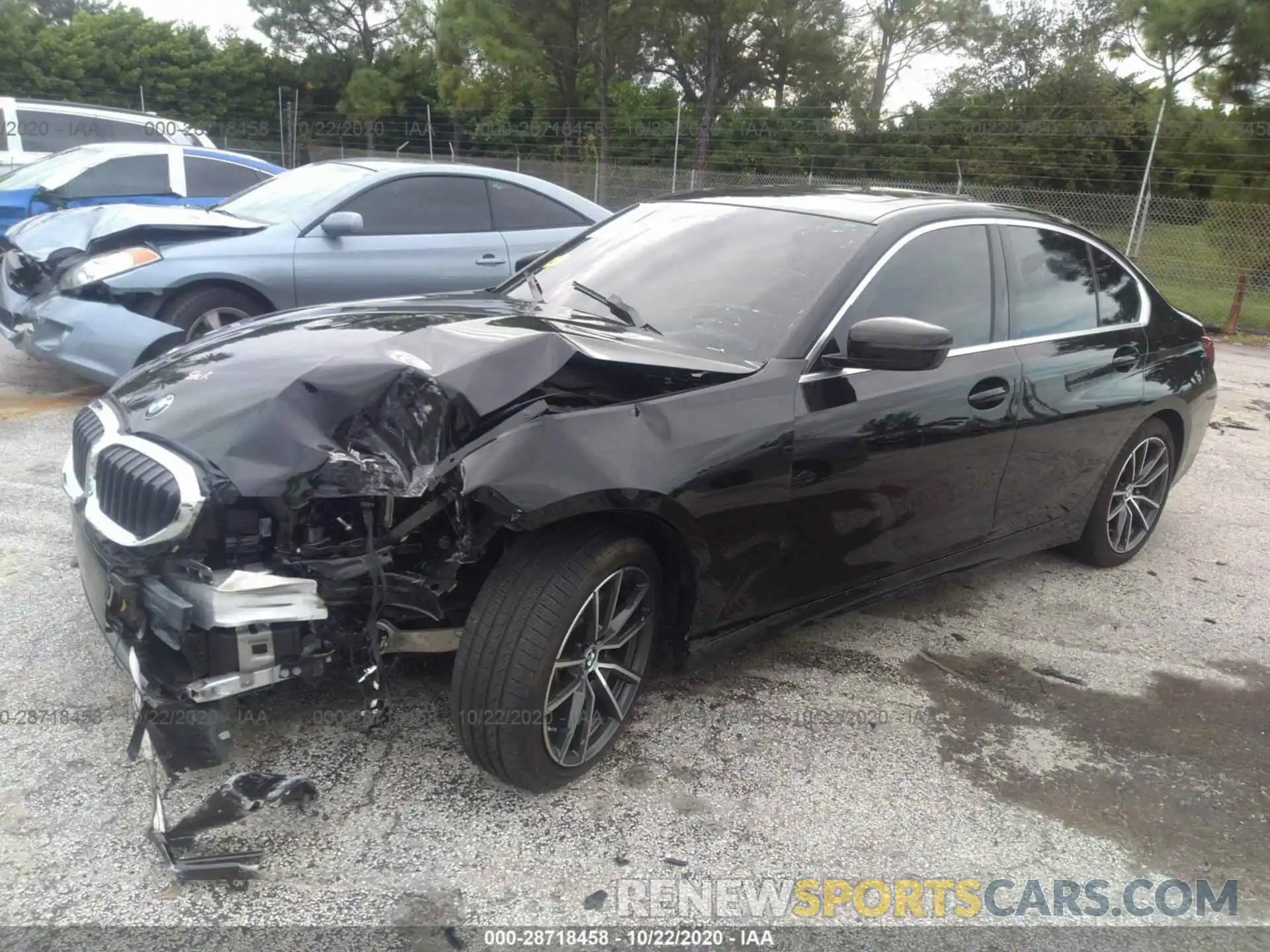 2 Photograph of a damaged car 3MW5R1J06L8B12650 BMW 3 SERIES 2020