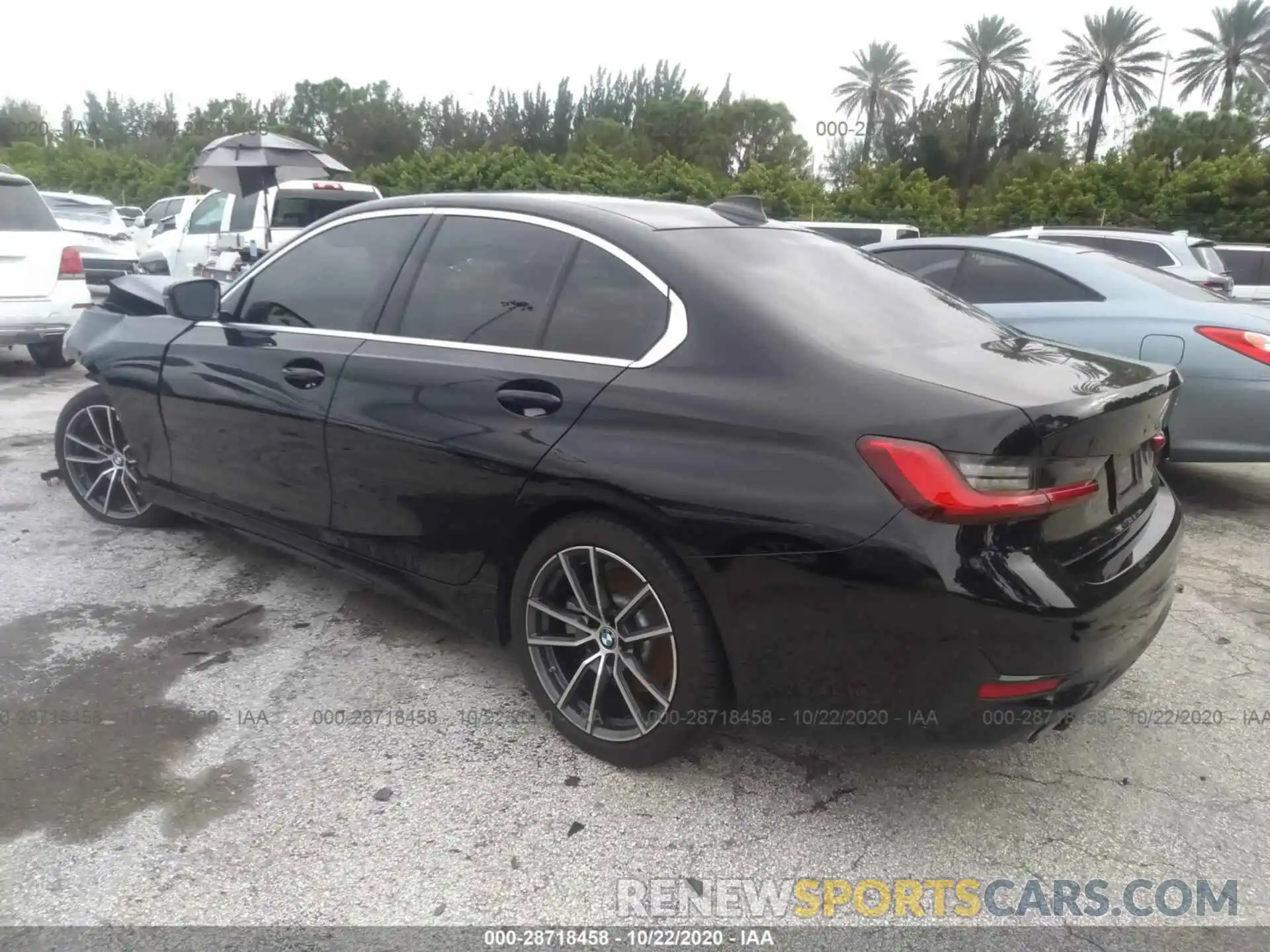 3 Photograph of a damaged car 3MW5R1J06L8B12650 BMW 3 SERIES 2020