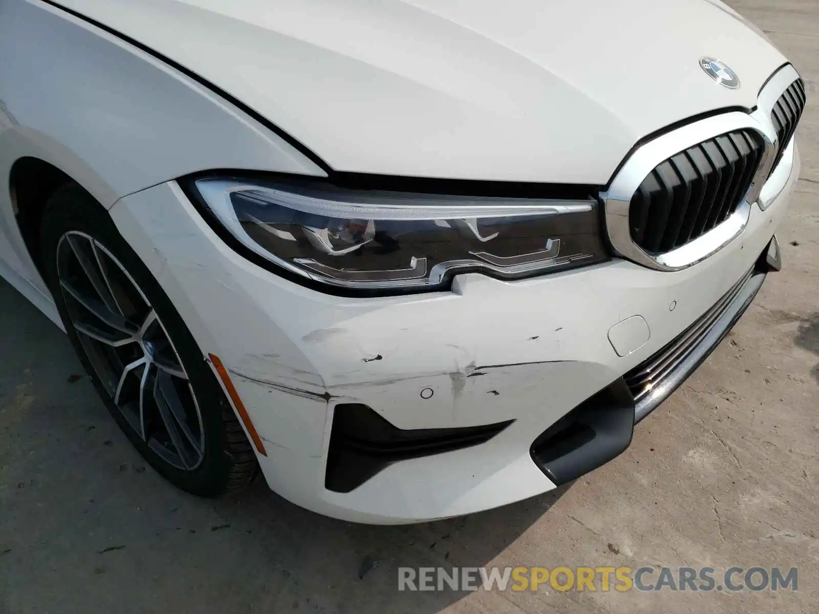 9 Photograph of a damaged car 3MW5R1J06L8B14849 BMW 3 SERIES 2020
