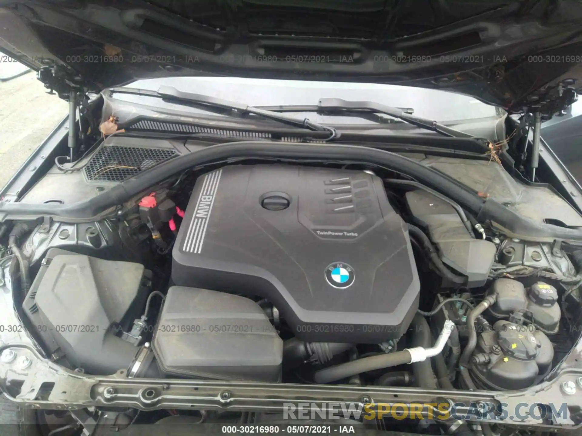 10 Фотография поврежденного автомобиля 3MW5R1J06L8B16505 BMW 3 SERIES 2020