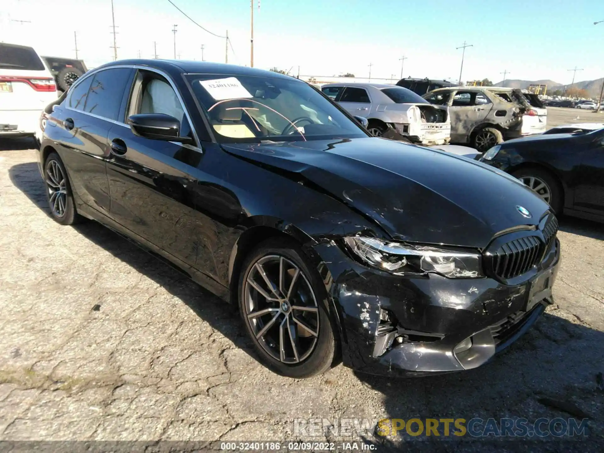 1 Photograph of a damaged car 3MW5R1J06L8B19257 BMW 3 SERIES 2020