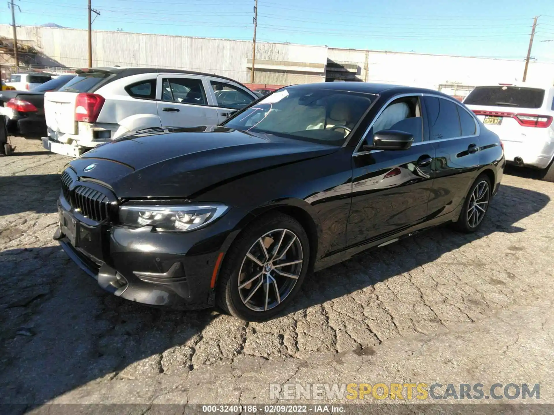 2 Photograph of a damaged car 3MW5R1J06L8B19257 BMW 3 SERIES 2020