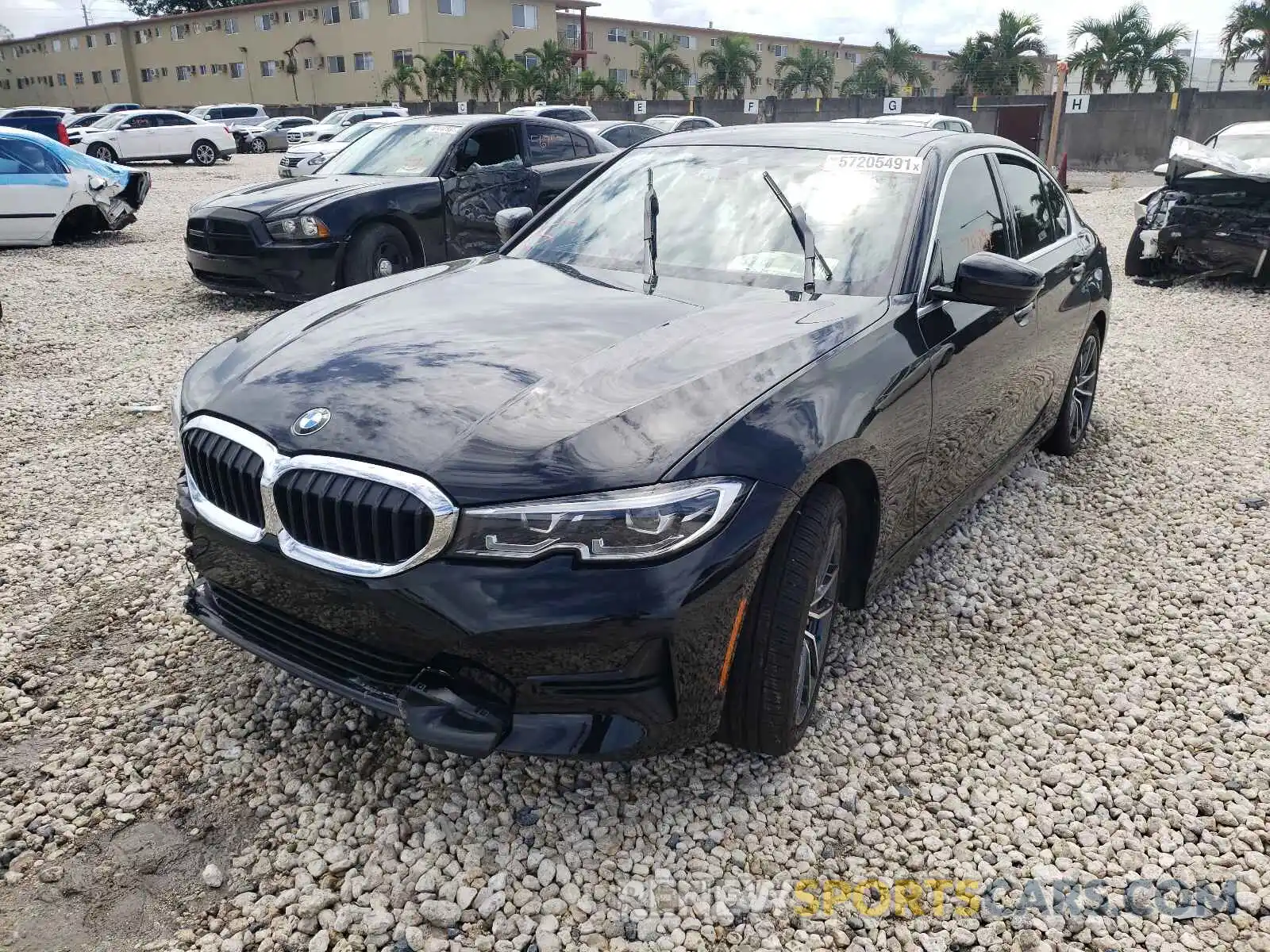 2 Photograph of a damaged car 3MW5R1J06L8B19839 BMW 3 SERIES 2020