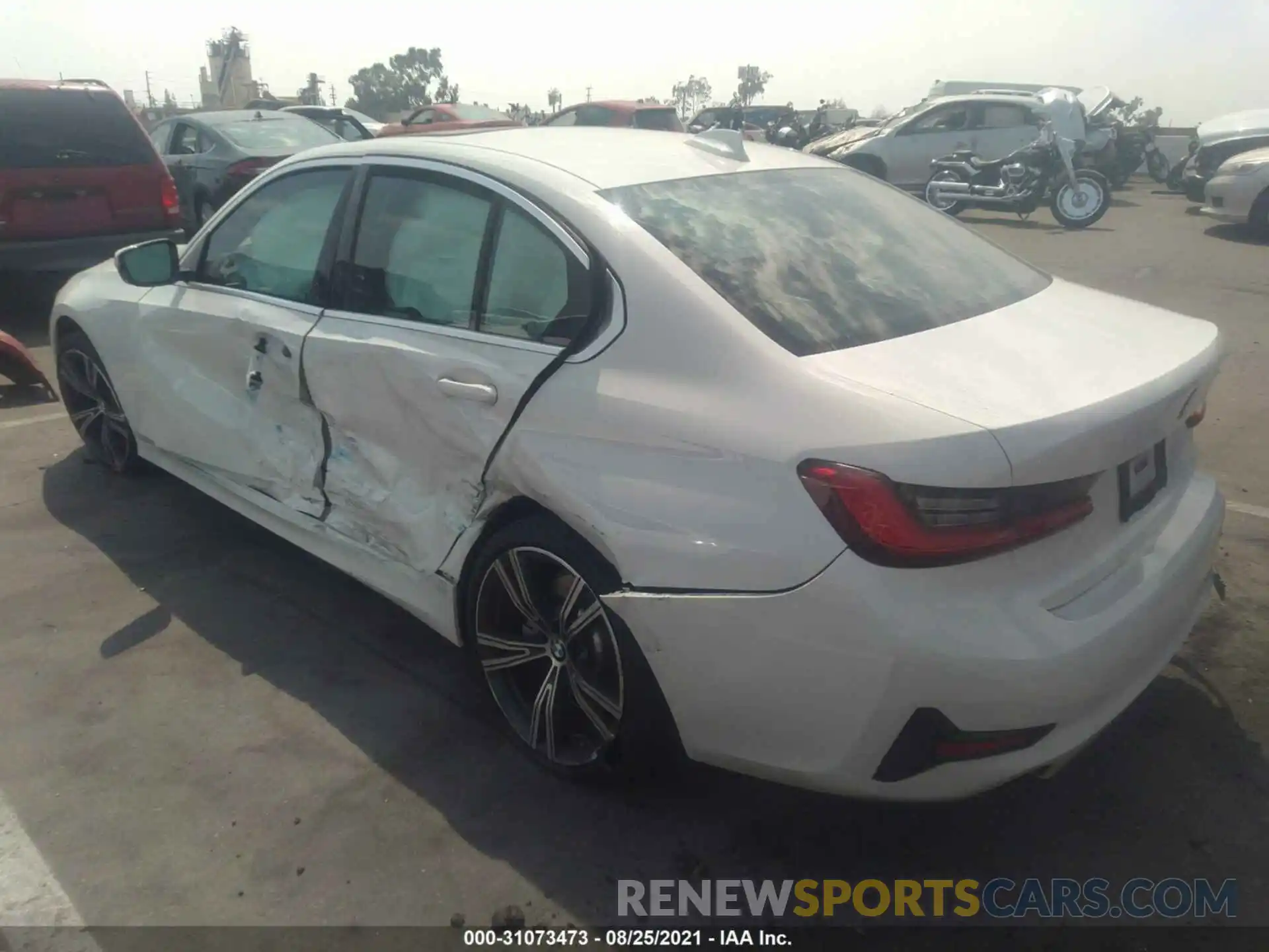 3 Photograph of a damaged car 3MW5R1J06L8B20022 BMW 3 SERIES 2020