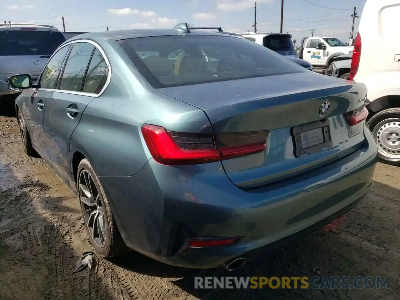 3 Photograph of a damaged car 3MW5R1J06L8B21378 BMW 3 SERIES 2020