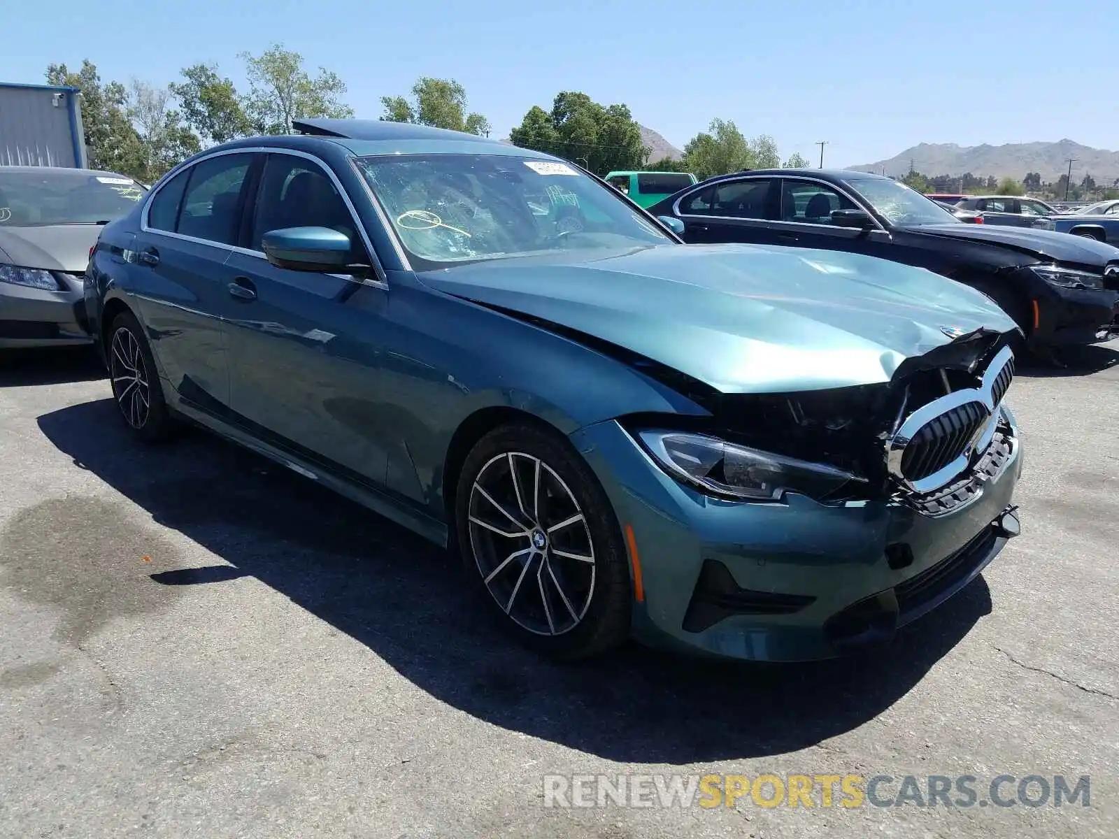 1 Photograph of a damaged car 3MW5R1J06L8B21476 BMW 3 SERIES 2020