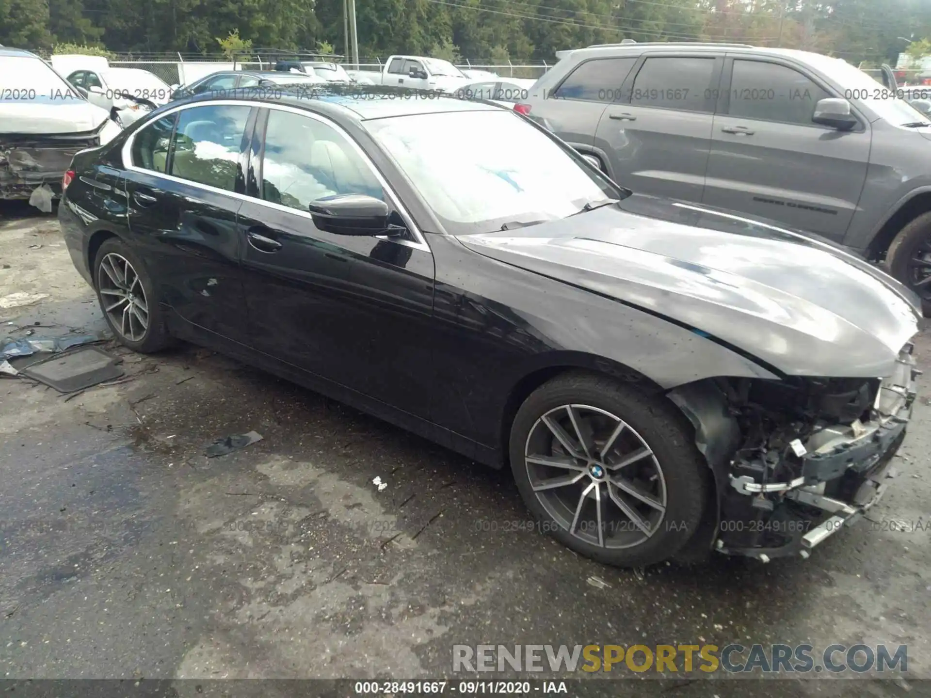 1 Photograph of a damaged car 3MW5R1J06L8B23342 BMW 3 SERIES 2020