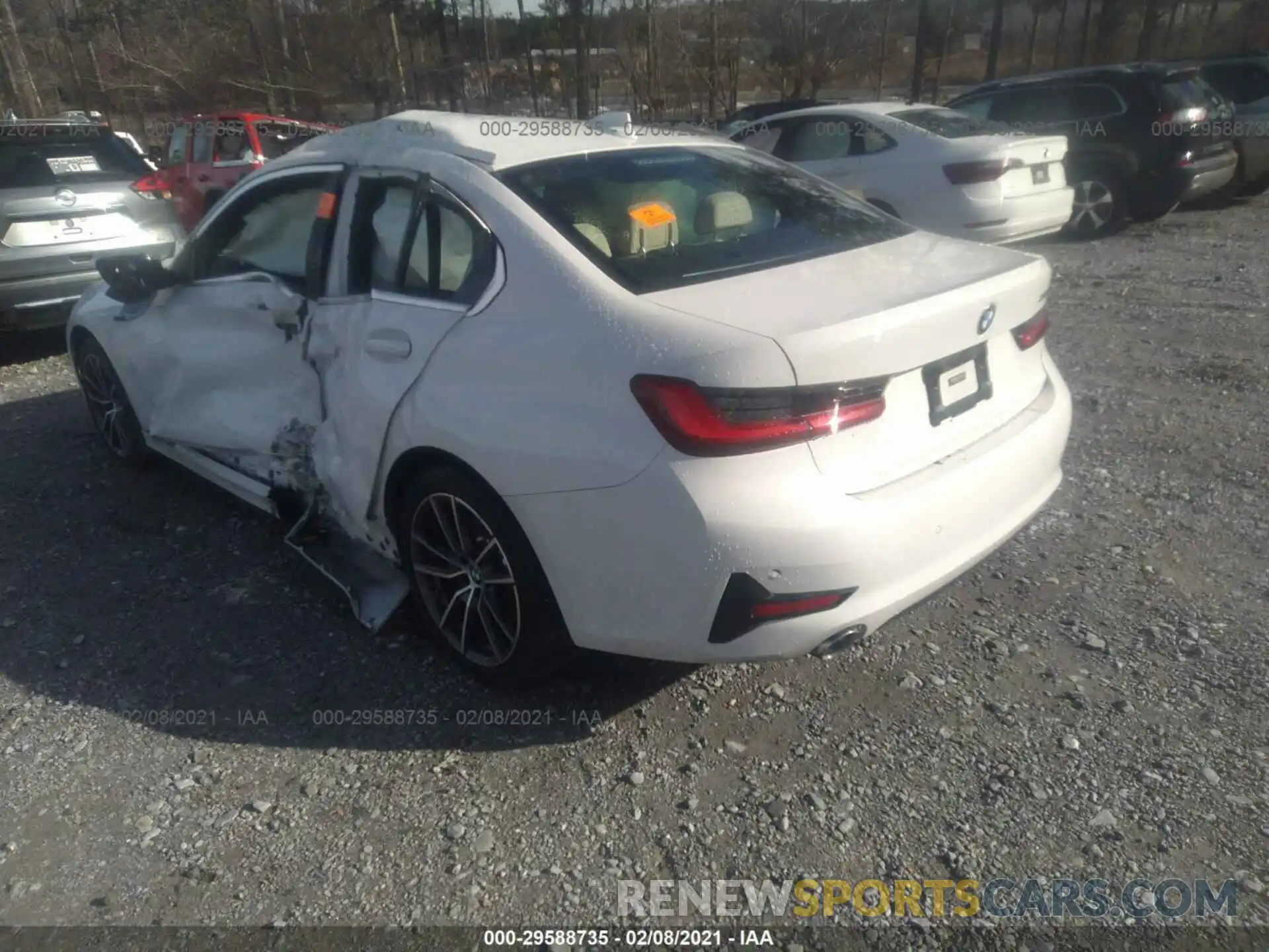 3 Photograph of a damaged car 3MW5R1J06L8B23518 BMW 3 SERIES 2020