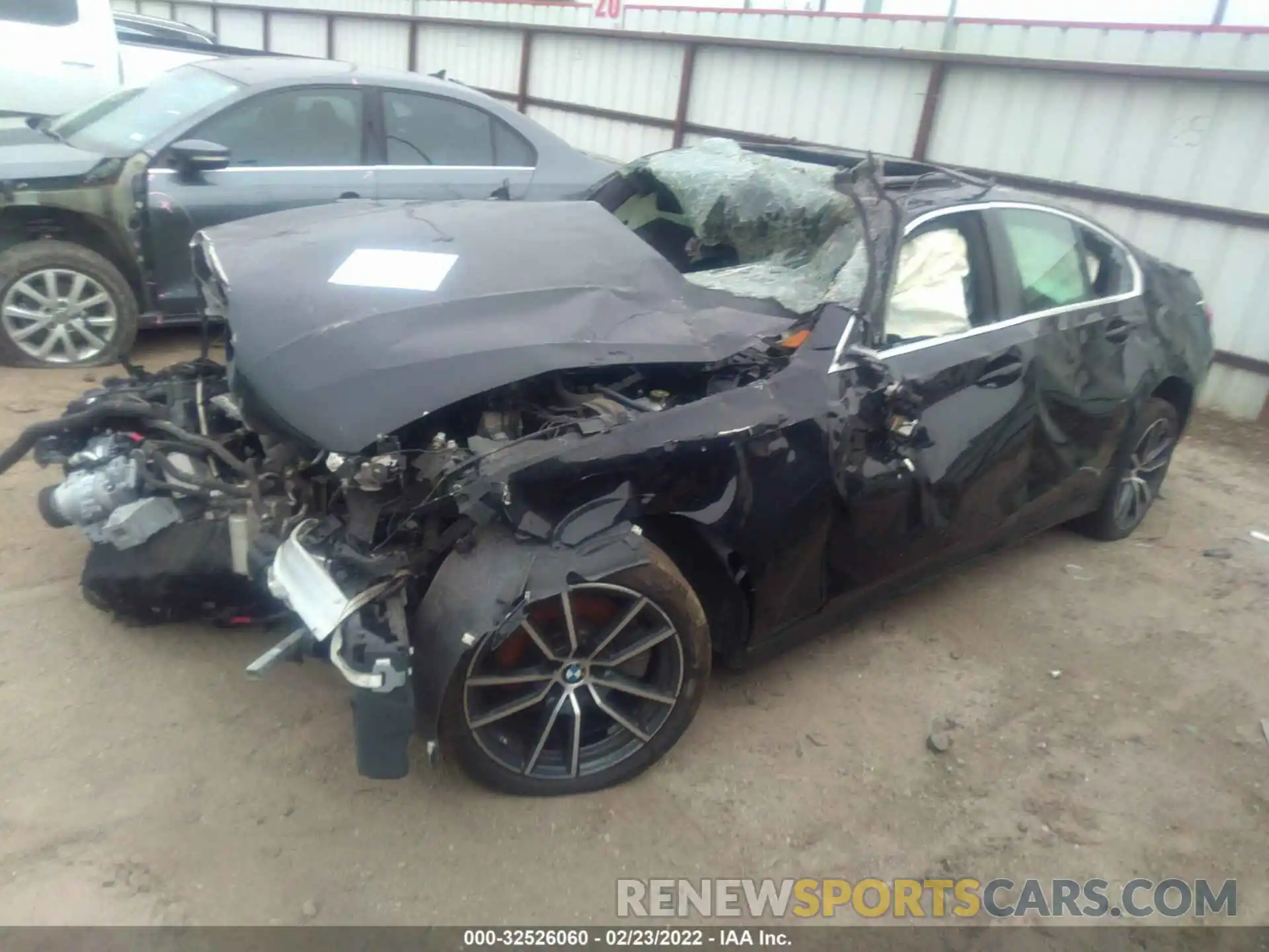 2 Photograph of a damaged car 3MW5R1J06L8B24846 BMW 3 SERIES 2020