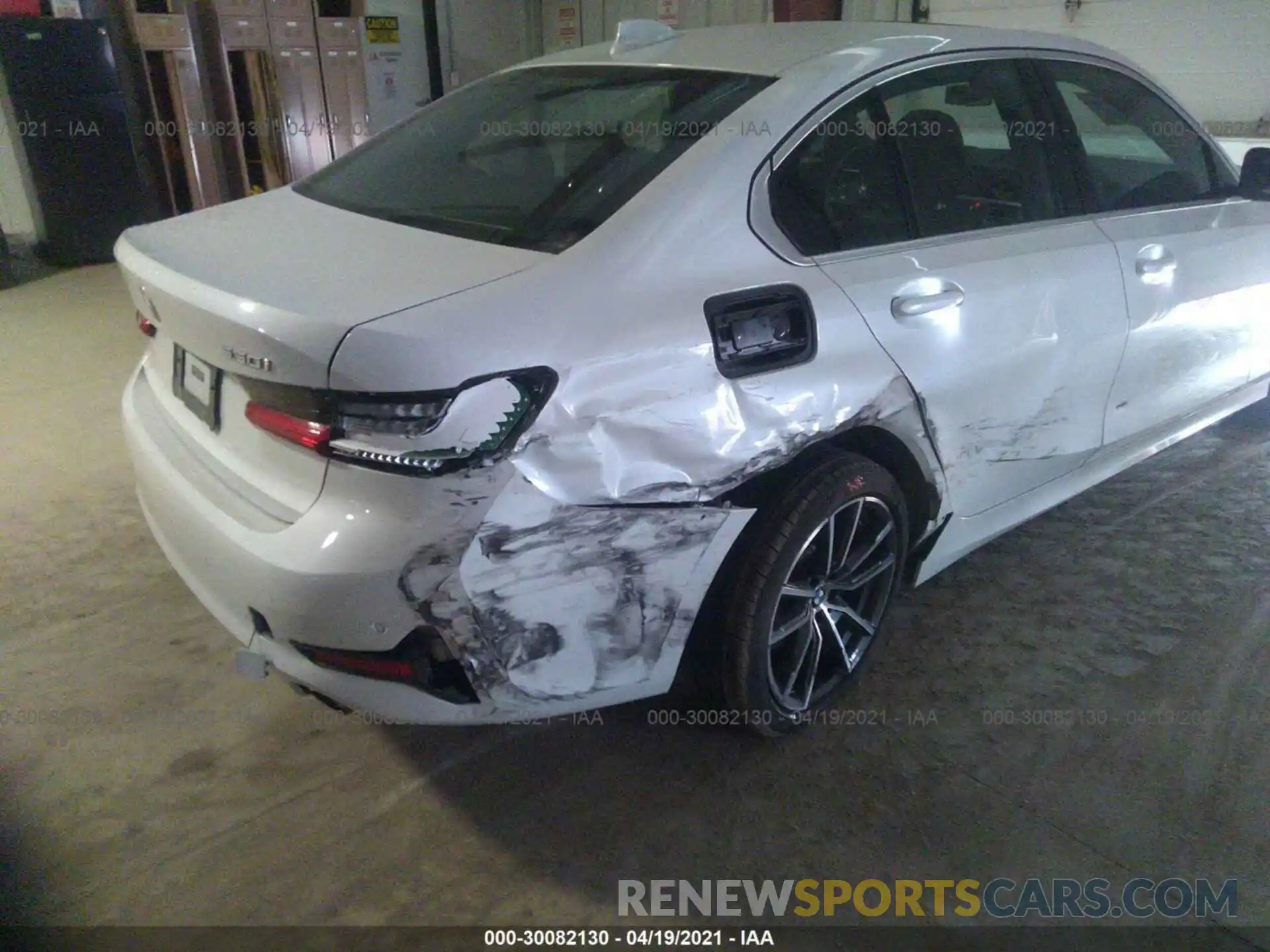 6 Фотография поврежденного автомобиля 3MW5R1J06L8B25253 BMW 3 SERIES 2020