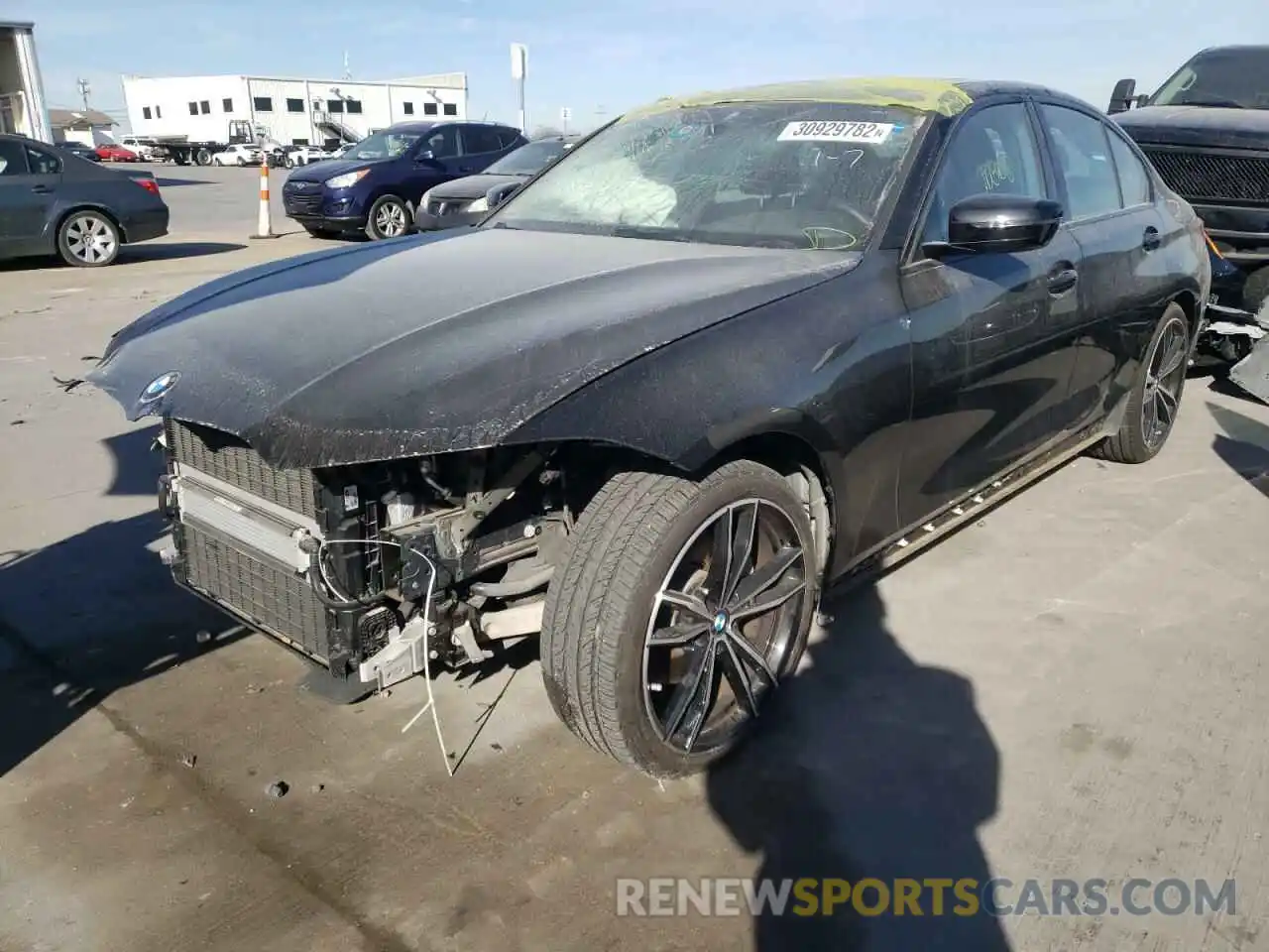 2 Photograph of a damaged car 3MW5R1J06L8B25964 BMW 3 SERIES 2020