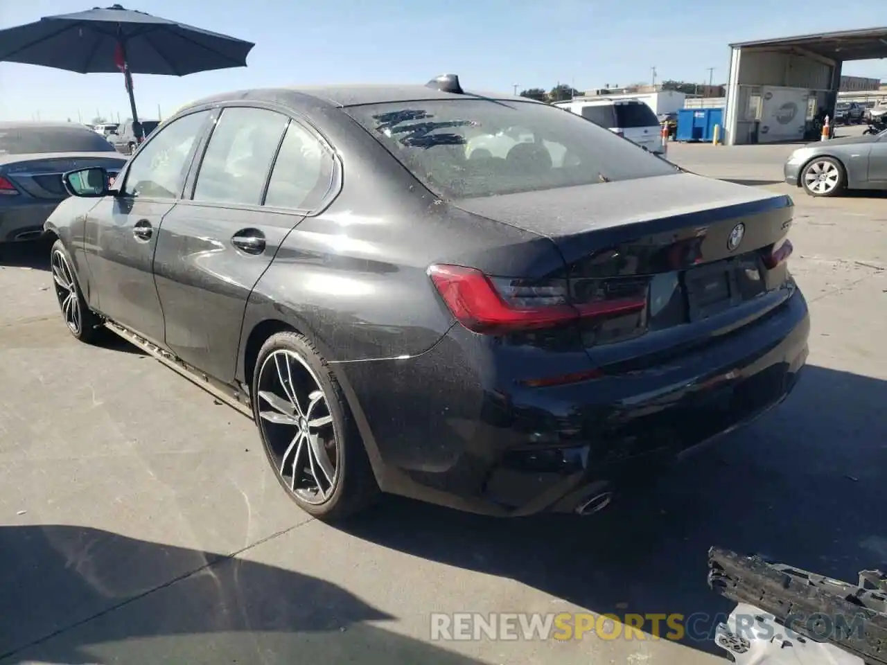 3 Photograph of a damaged car 3MW5R1J06L8B25964 BMW 3 SERIES 2020