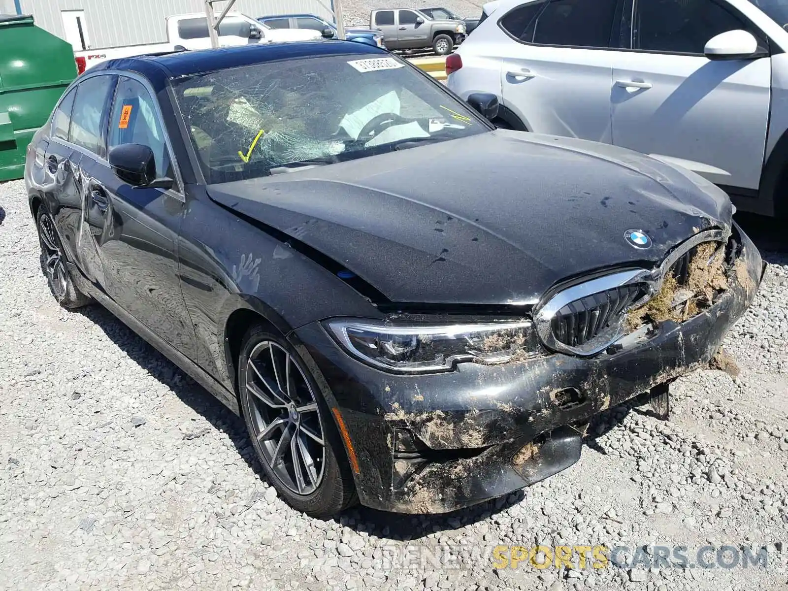 1 Photograph of a damaged car 3MW5R1J06L8B26077 BMW 3 SERIES 2020