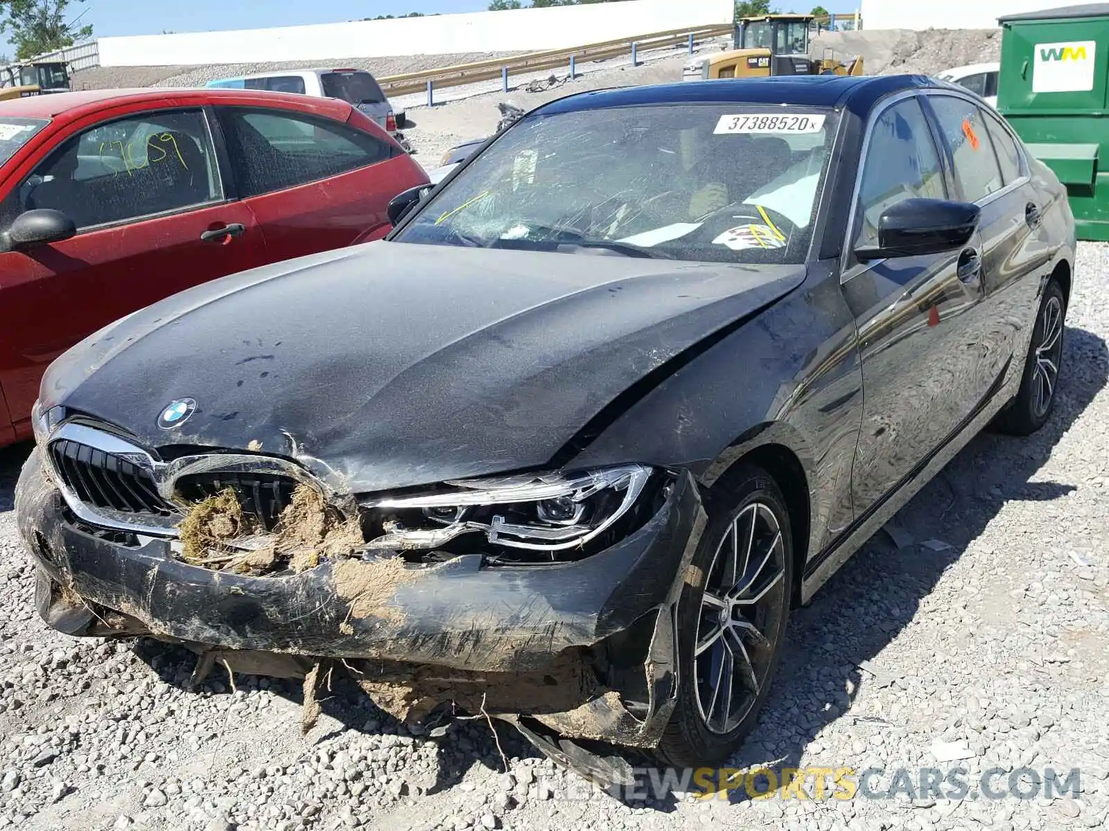 2 Photograph of a damaged car 3MW5R1J06L8B26077 BMW 3 SERIES 2020