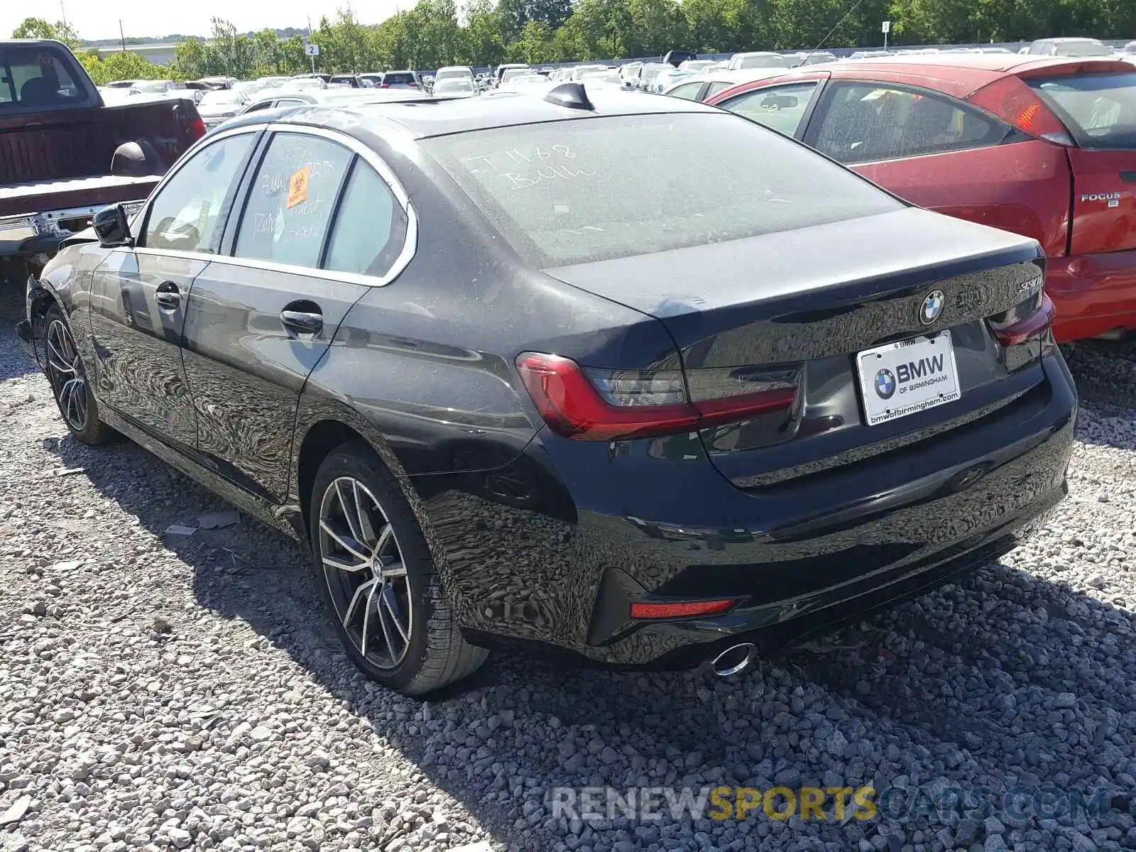 3 Photograph of a damaged car 3MW5R1J06L8B26077 BMW 3 SERIES 2020