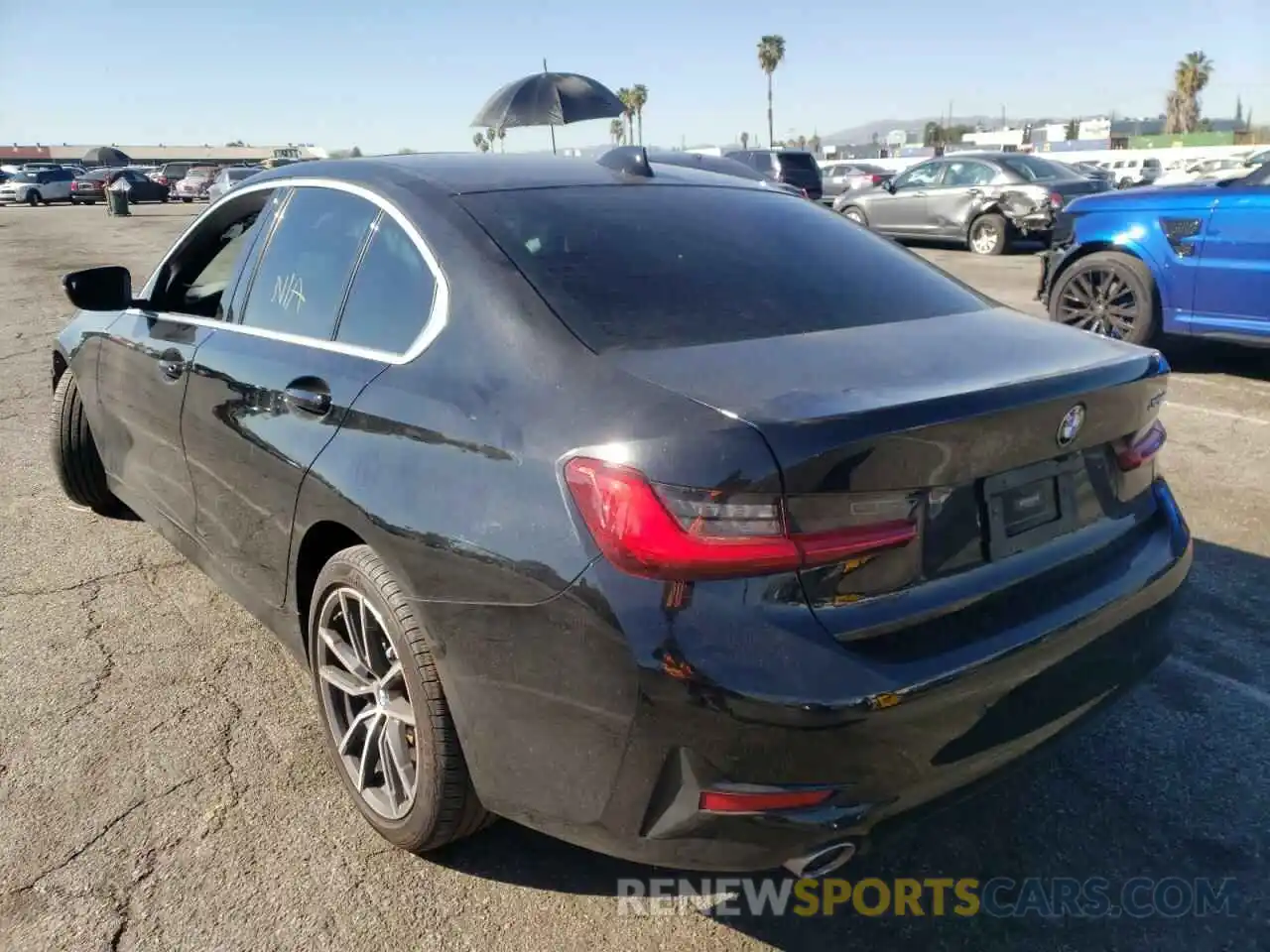 3 Photograph of a damaged car 3MW5R1J06L8B26757 BMW 3 SERIES 2020