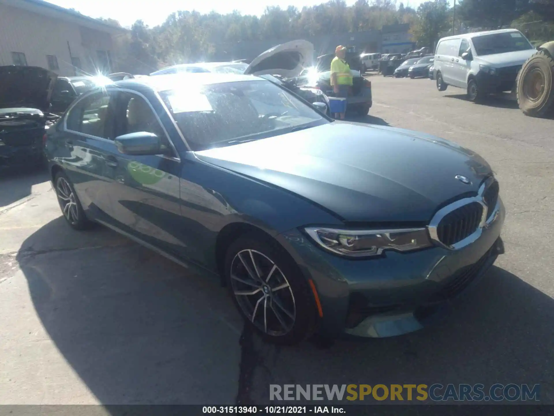 1 Photograph of a damaged car 3MW5R1J06L8B29559 BMW 3 SERIES 2020