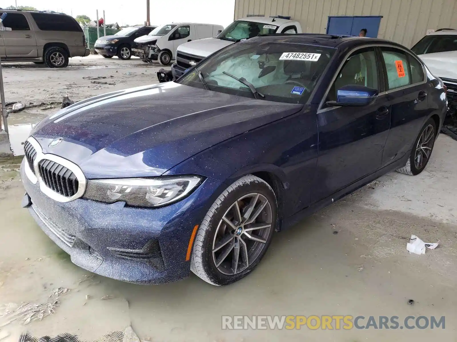 2 Photograph of a damaged car 3MW5R1J06L8B29982 BMW 3 SERIES 2020