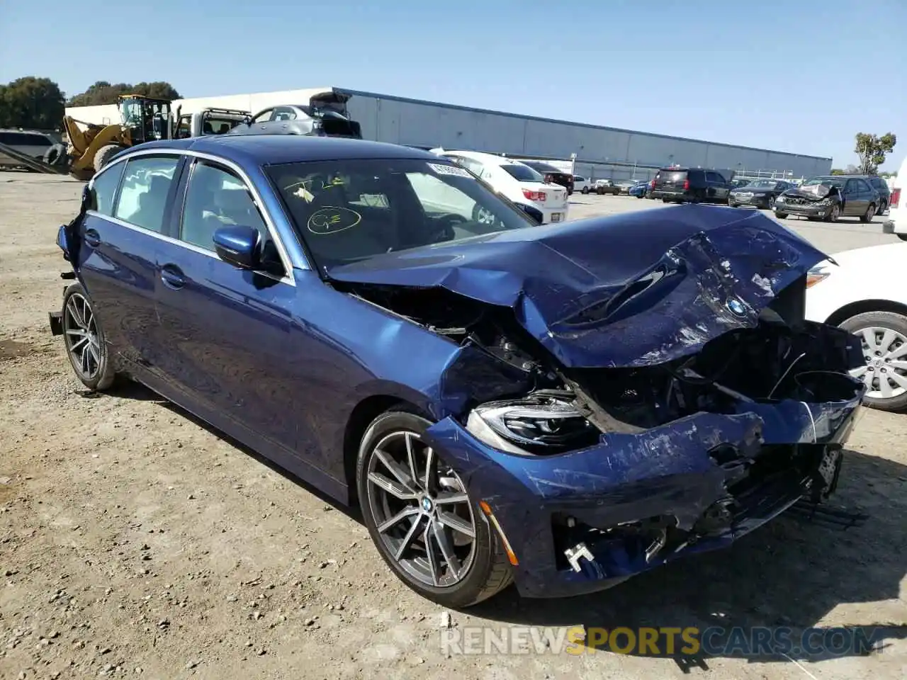 1 Photograph of a damaged car 3MW5R1J06L8B30162 BMW 3 SERIES 2020