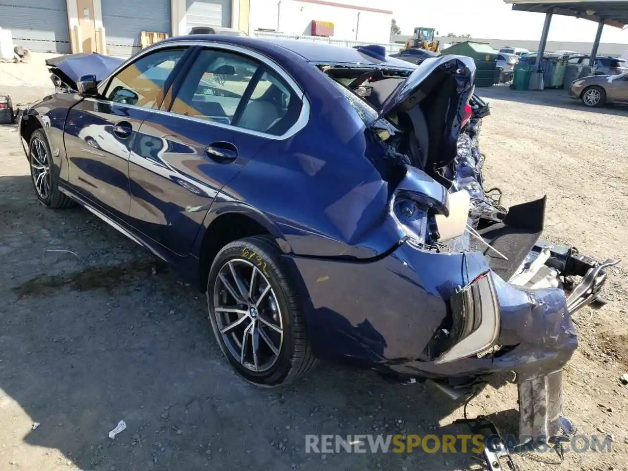 3 Photograph of a damaged car 3MW5R1J06L8B30162 BMW 3 SERIES 2020