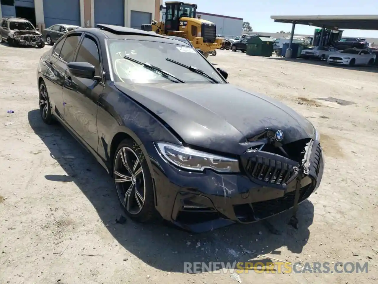 1 Photograph of a damaged car 3MW5R1J06L8B30842 BMW 3 SERIES 2020