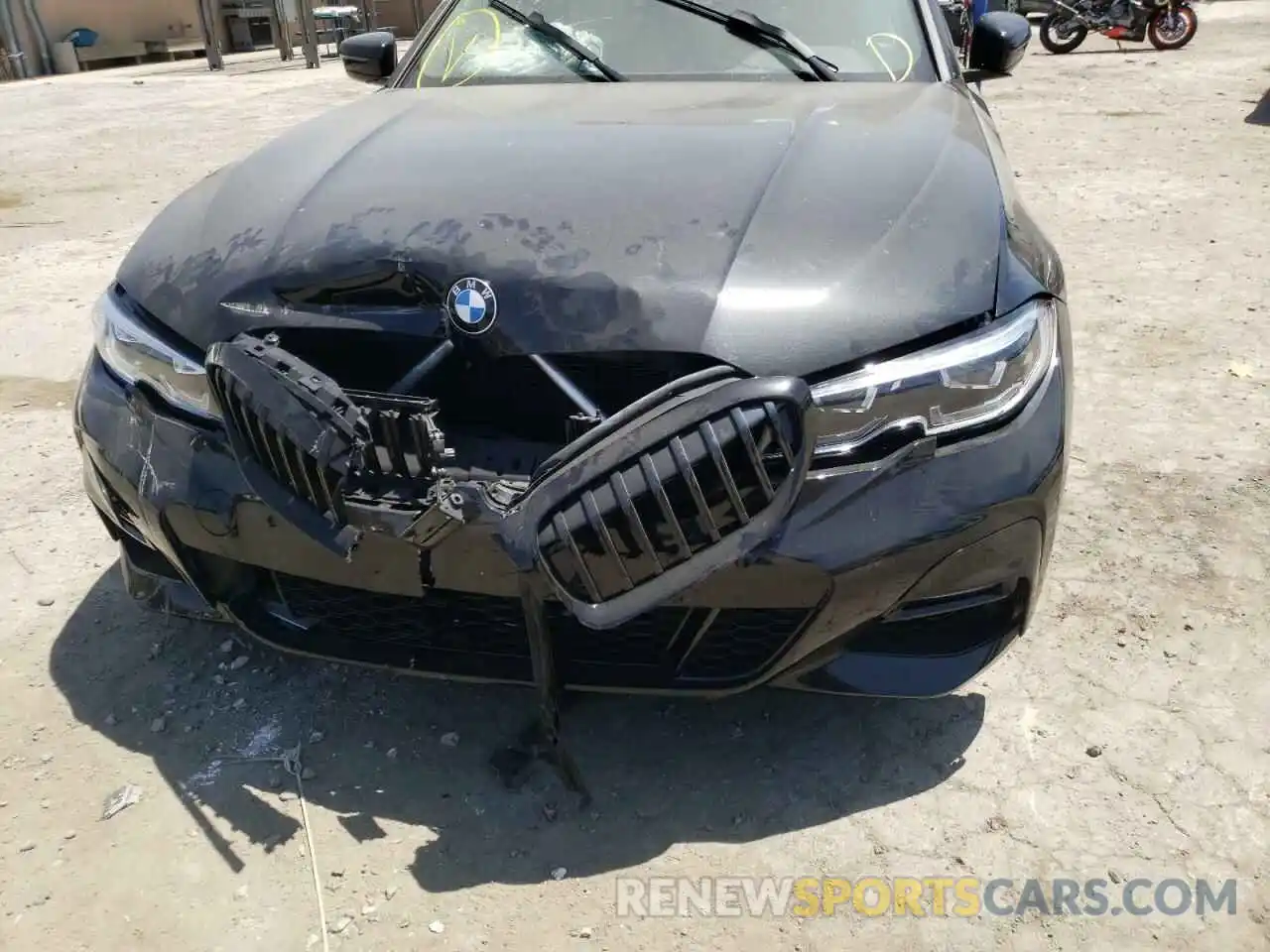 9 Photograph of a damaged car 3MW5R1J06L8B30842 BMW 3 SERIES 2020