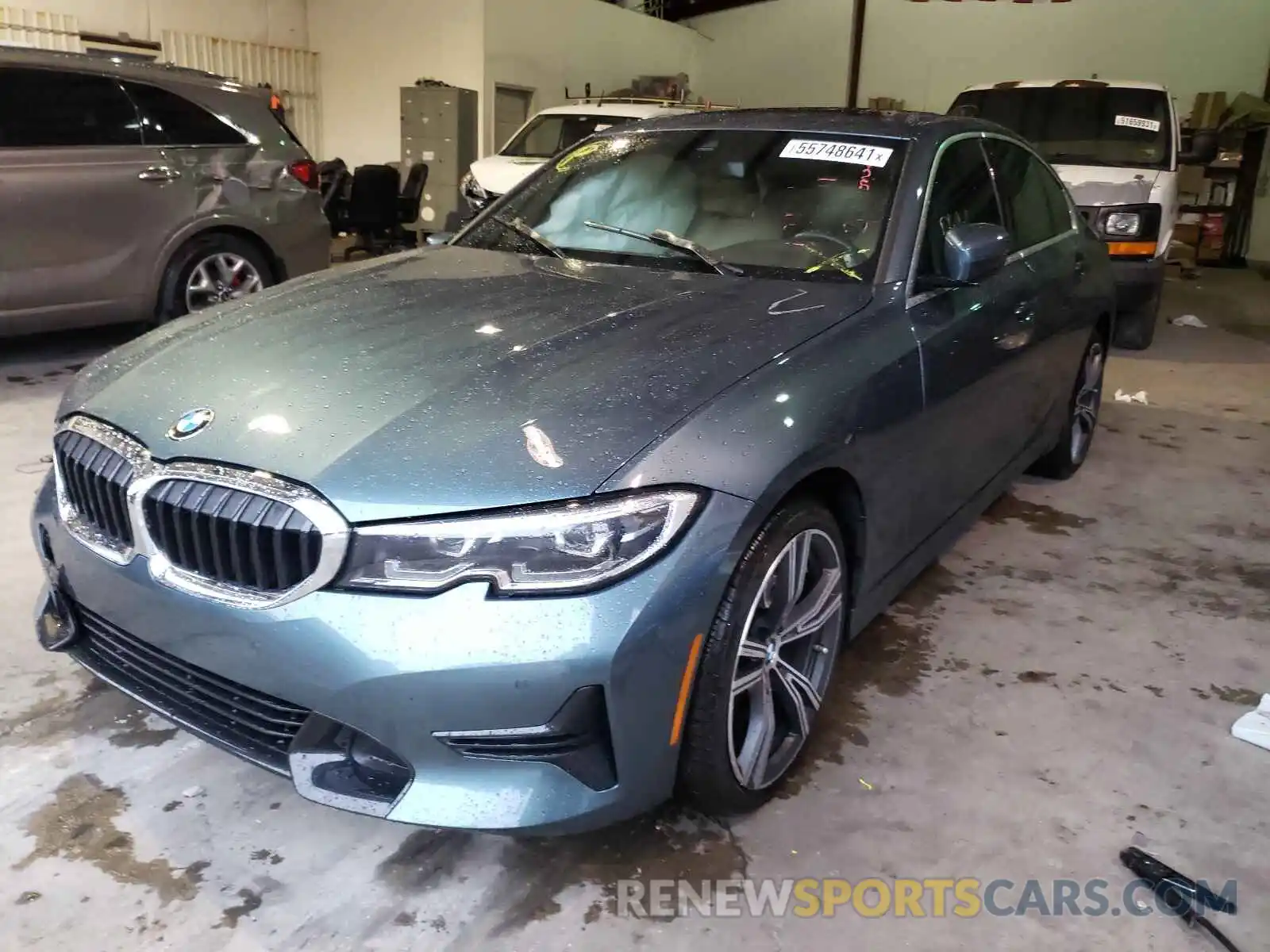 2 Photograph of a damaged car 3MW5R1J06L8B33143 BMW 3 SERIES 2020