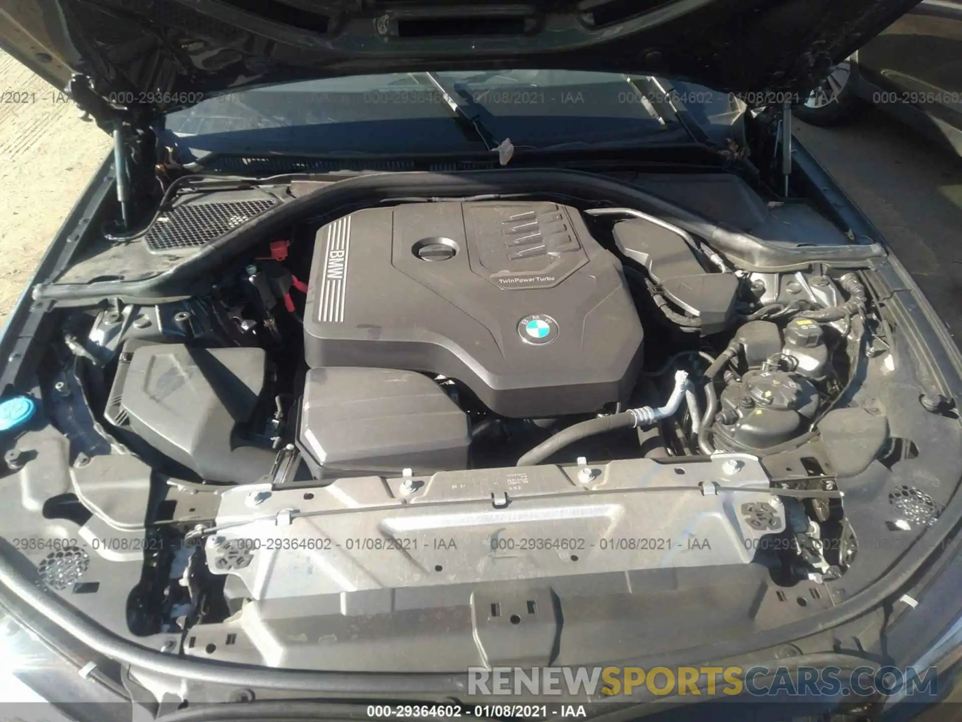 10 Фотография поврежденного автомобиля 3MW5R1J06L8B38391 BMW 3 SERIES 2020