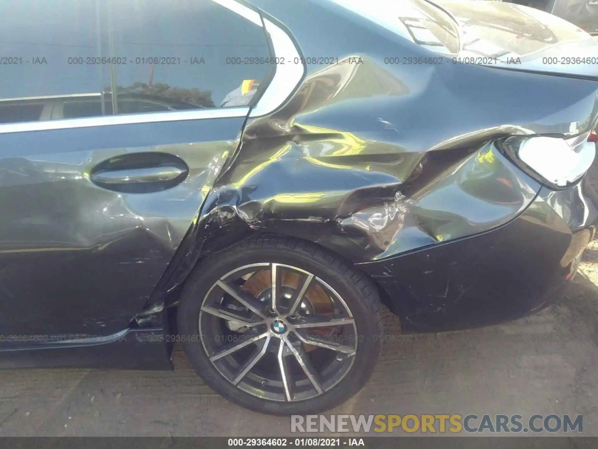 6 Фотография поврежденного автомобиля 3MW5R1J06L8B38391 BMW 3 SERIES 2020