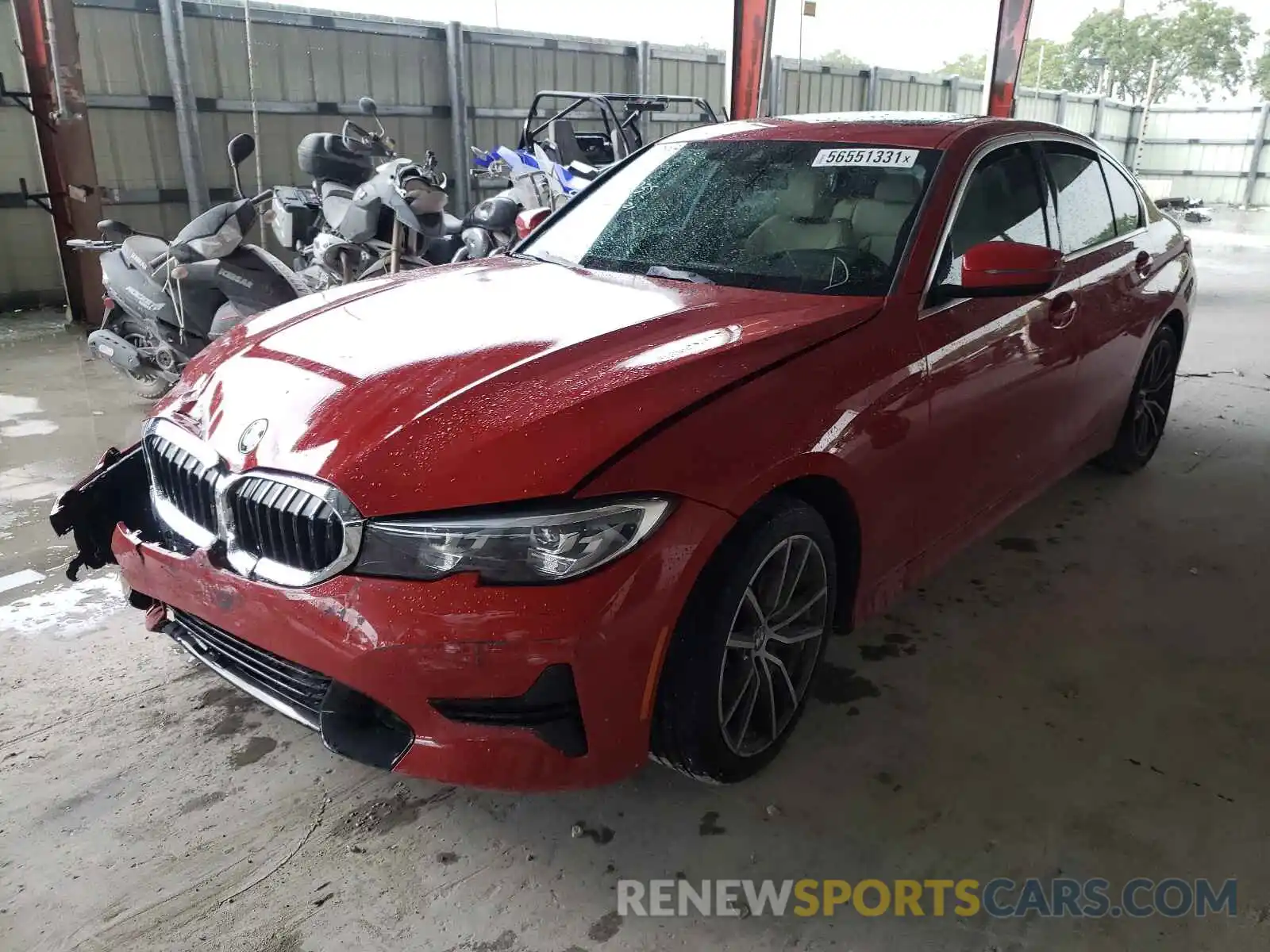 2 Photograph of a damaged car 3MW5R1J06L8B39735 BMW 3 SERIES 2020