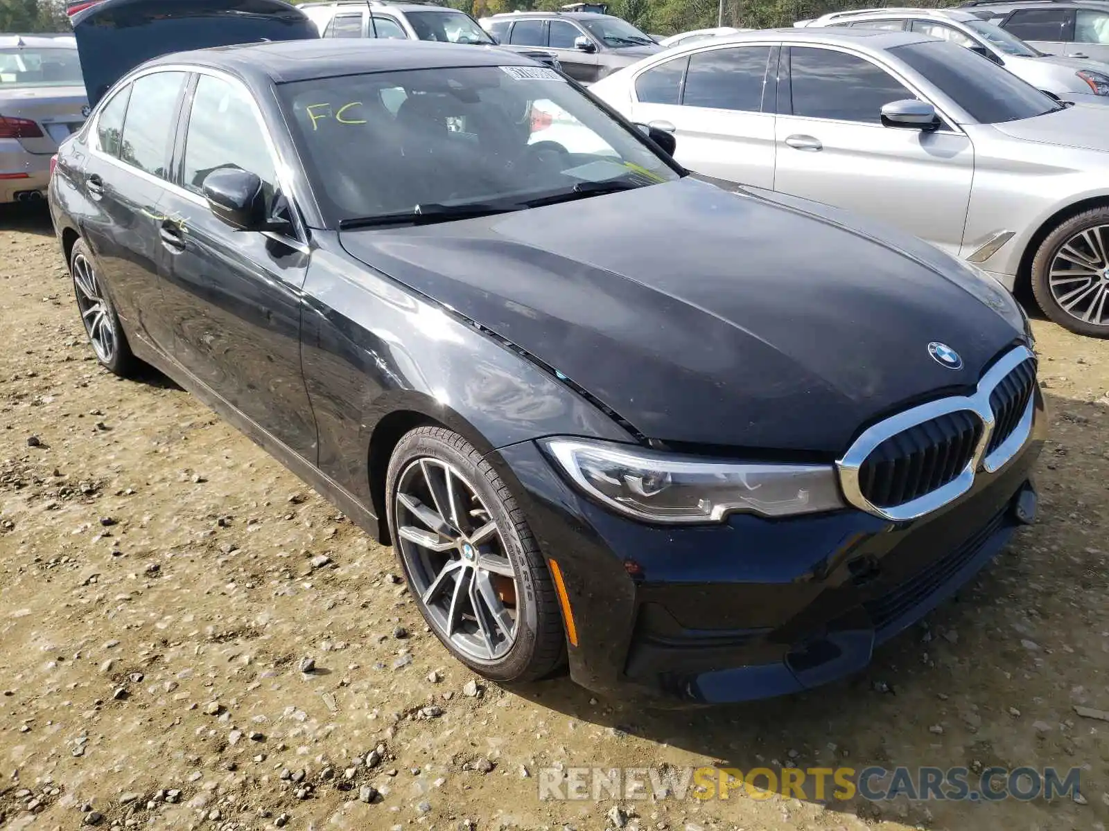 1 Photograph of a damaged car 3MW5R1J07L8B03990 BMW 3 SERIES 2020