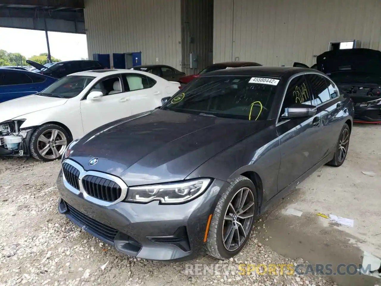 2 Фотография поврежденного автомобиля 3MW5R1J07L8B04878 BMW 3 SERIES 2020