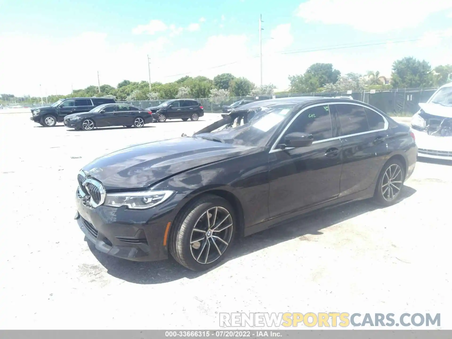 2 Photograph of a damaged car 3MW5R1J07L8B05643 BMW 3 SERIES 2020