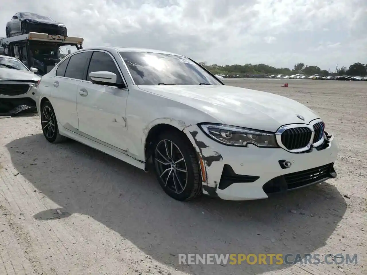 1 Photograph of a damaged car 3MW5R1J07L8B07490 BMW 3 SERIES 2020