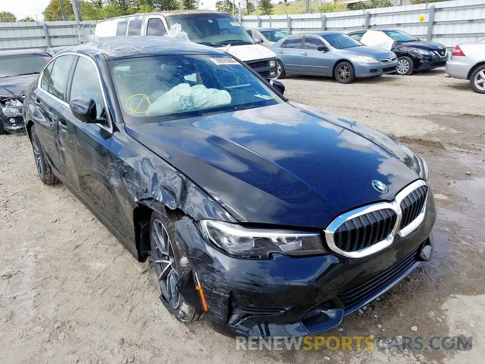 1 Photograph of a damaged car 3MW5R1J07L8B09756 BMW 3 SERIES 2020