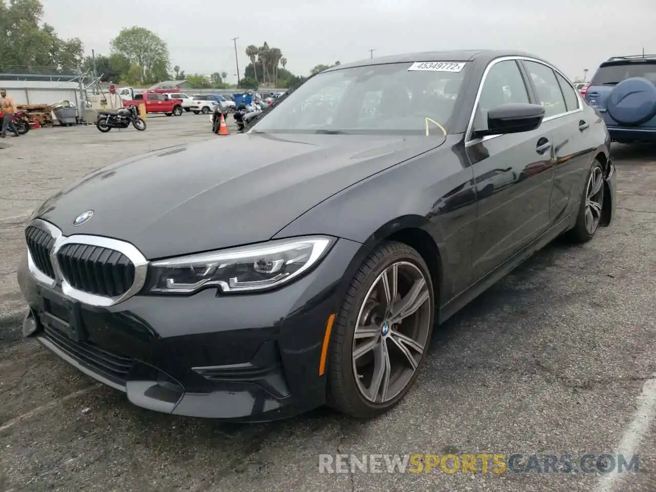 2 Photograph of a damaged car 3MW5R1J07L8B11104 BMW 3 SERIES 2020