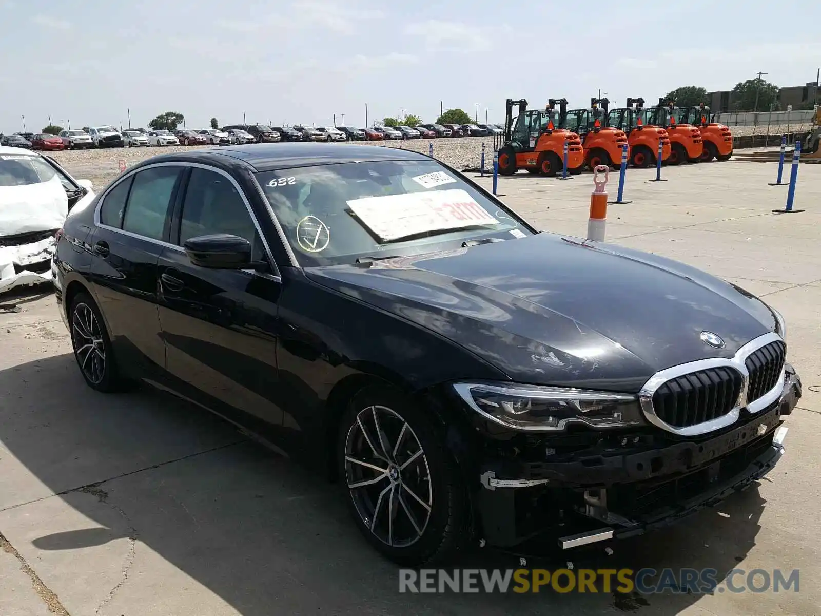 1 Photograph of a damaged car 3MW5R1J07L8B11362 BMW 3 SERIES 2020