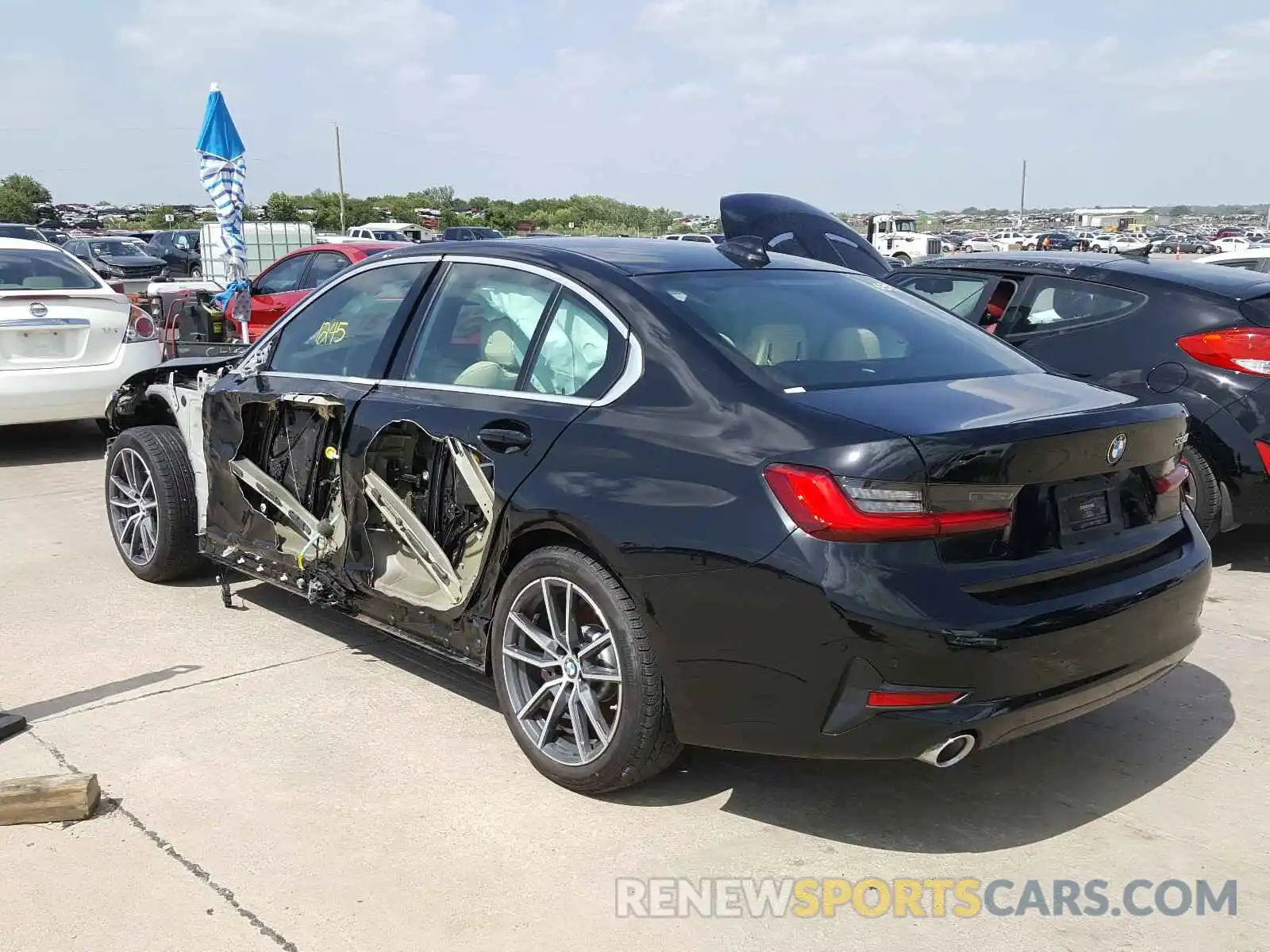 3 Photograph of a damaged car 3MW5R1J07L8B11362 BMW 3 SERIES 2020