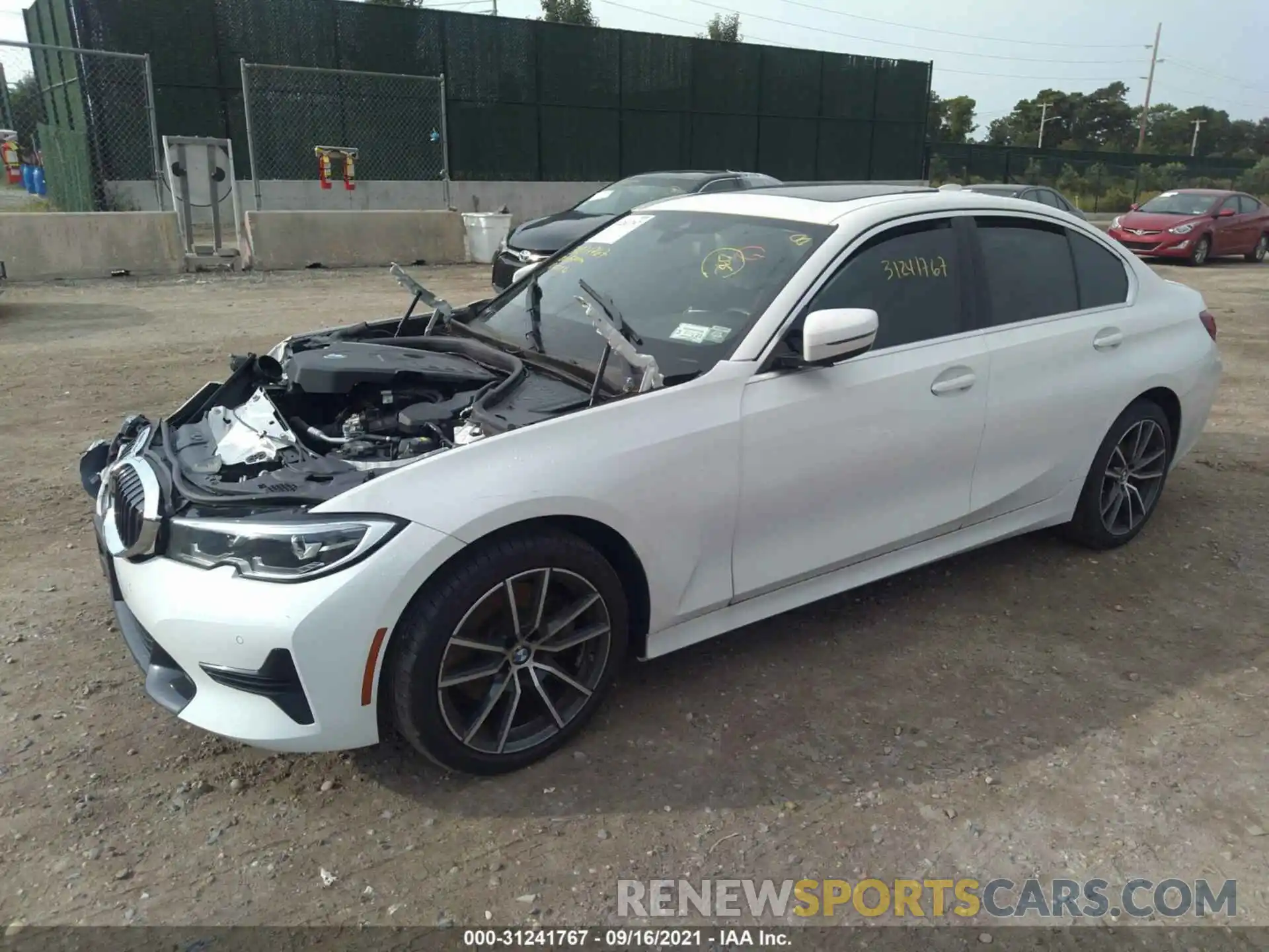 2 Photograph of a damaged car 3MW5R1J07L8B11765 BMW 3 SERIES 2020