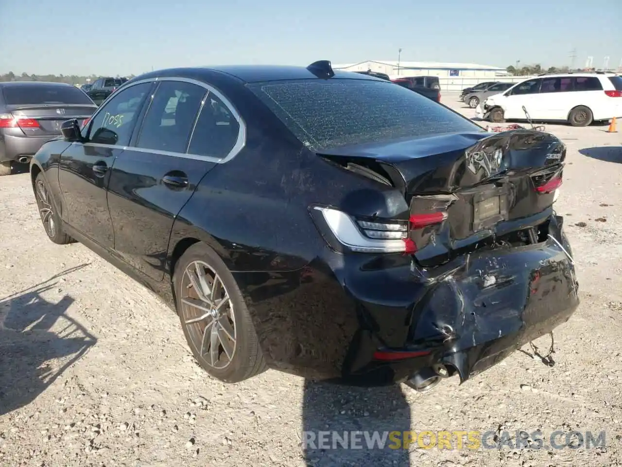 3 Photograph of a damaged car 3MW5R1J07L8B12513 BMW 3 SERIES 2020