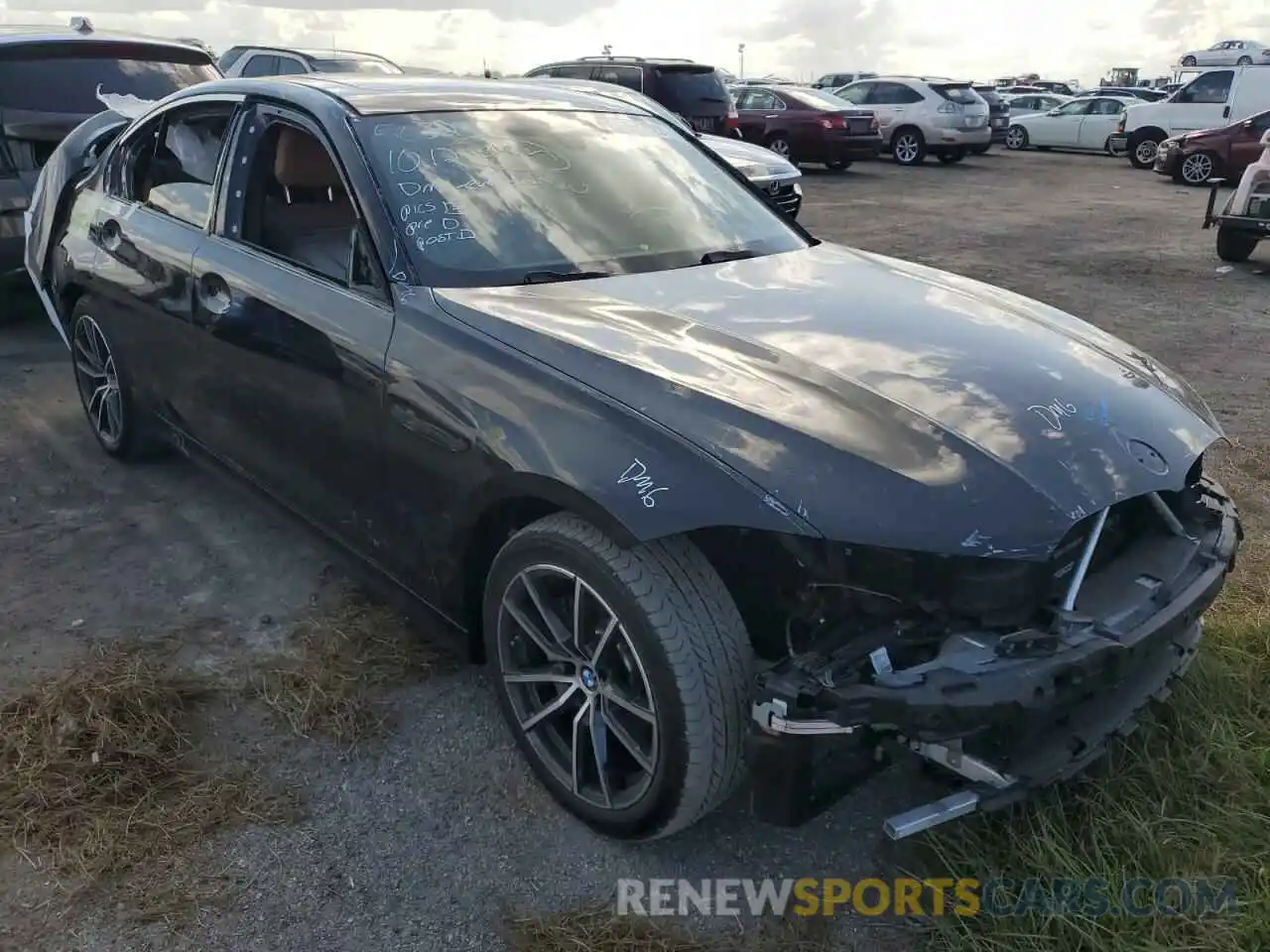 1 Photograph of a damaged car 3MW5R1J07L8B14939 BMW 3 SERIES 2020