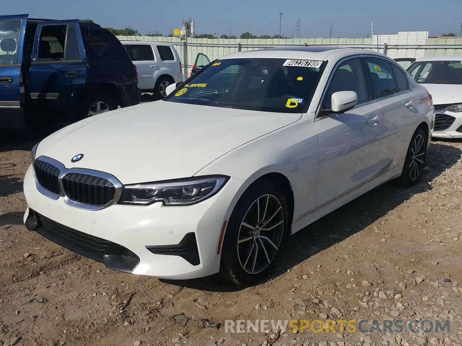 2 Photograph of a damaged car 3MW5R1J07L8B14956 BMW 3 SERIES 2020