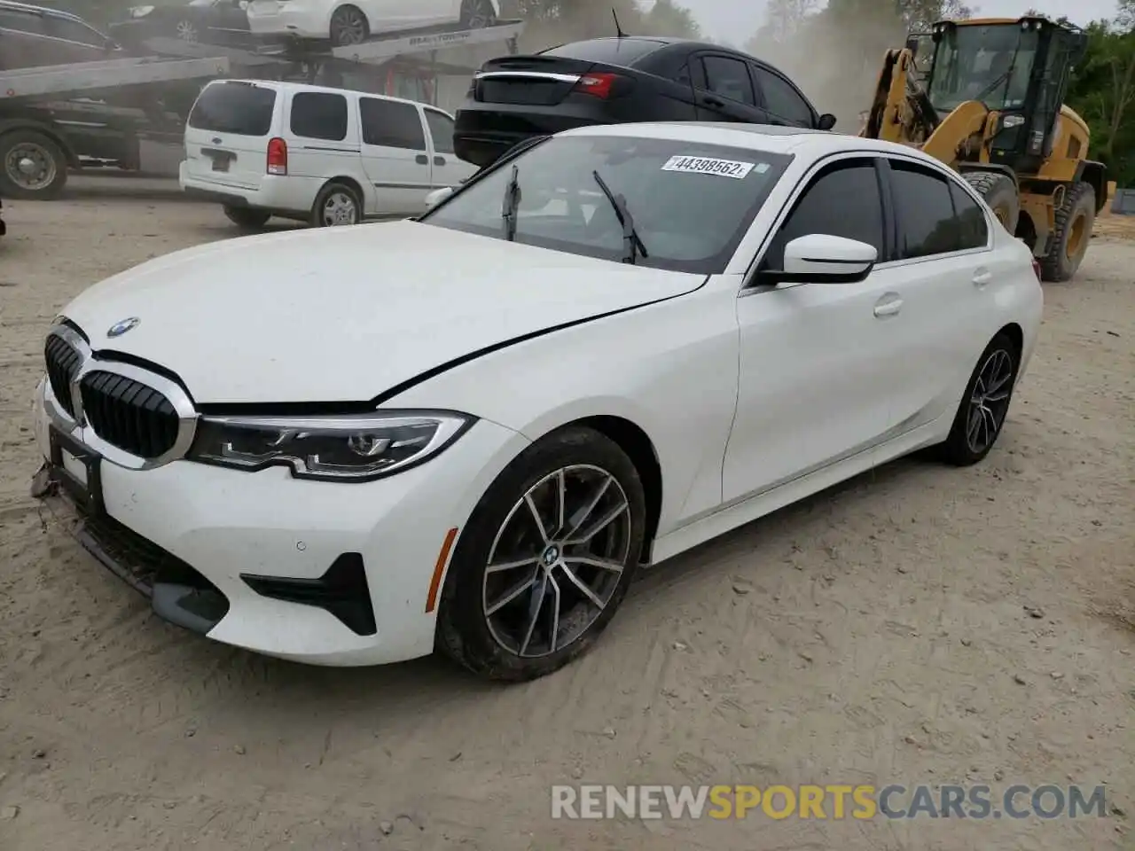 2 Photograph of a damaged car 3MW5R1J07L8B17341 BMW 3 SERIES 2020