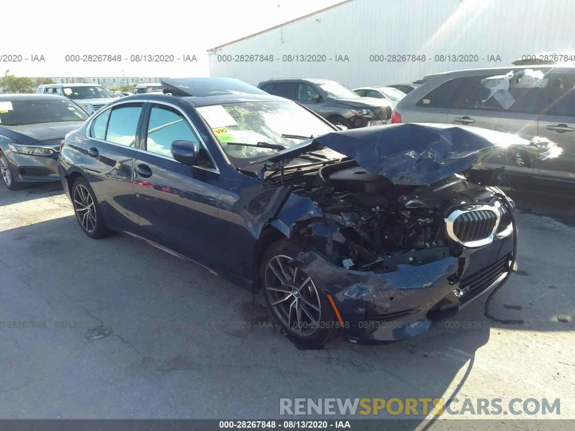 1 Photograph of a damaged car 3MW5R1J07L8B17470 BMW 3 SERIES 2020