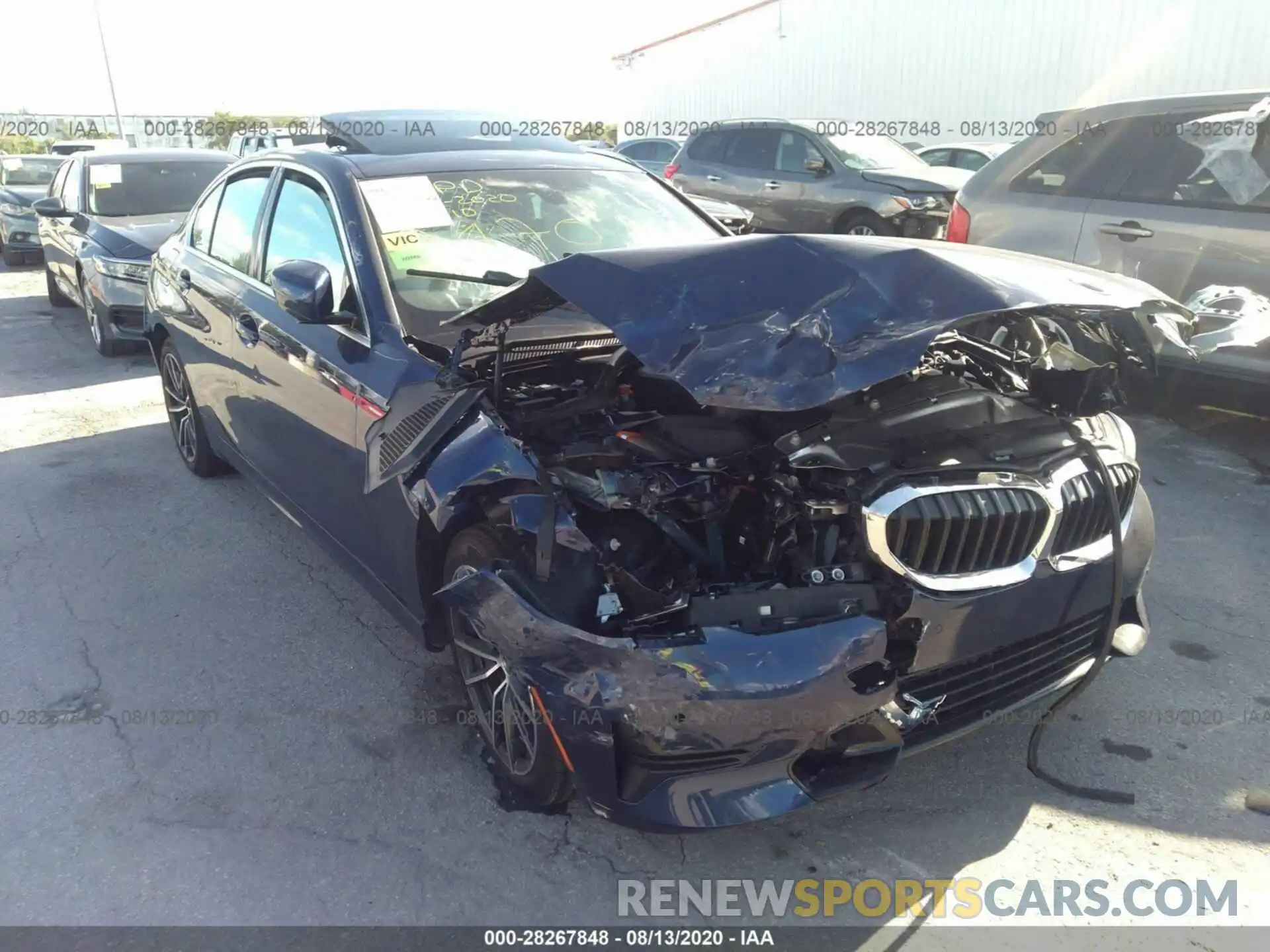 6 Photograph of a damaged car 3MW5R1J07L8B17470 BMW 3 SERIES 2020