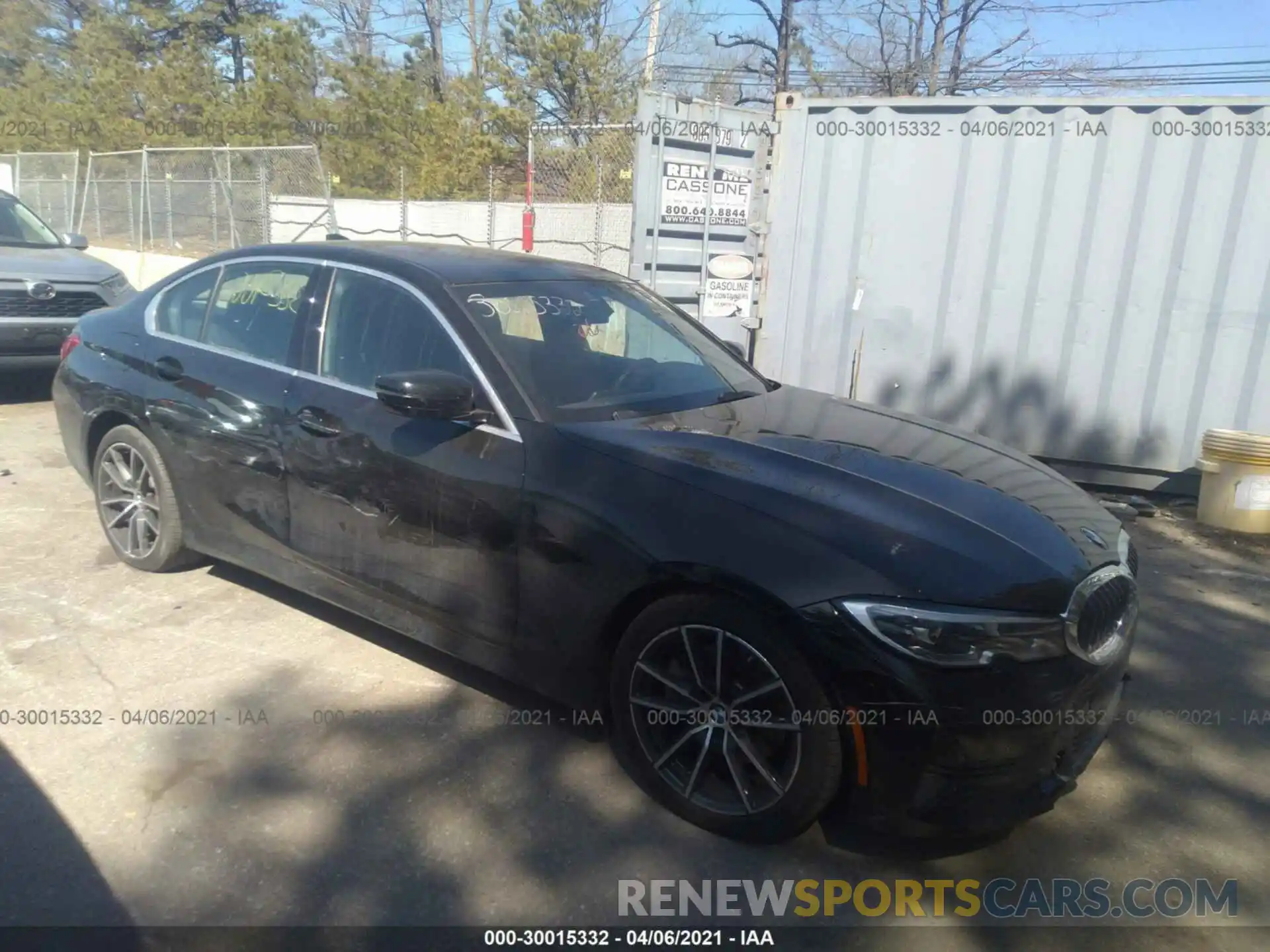 1 Photograph of a damaged car 3MW5R1J07L8B17551 BMW 3 SERIES 2020